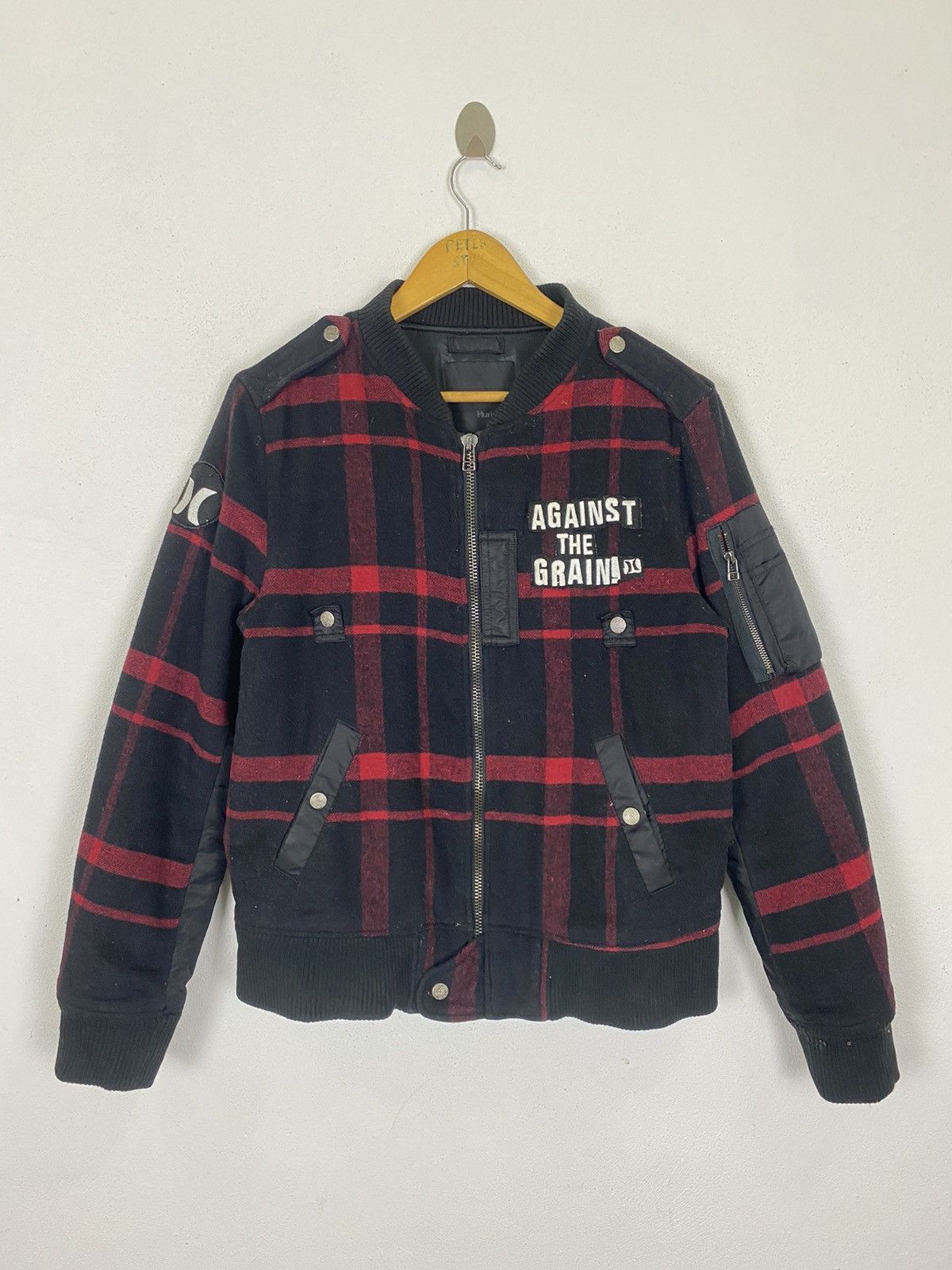 Hurley HURLEY “AGAINST THE GRAIN” BOMBER JACKET Size US M / EU 48-50 / 2 - 2 Thumbnail