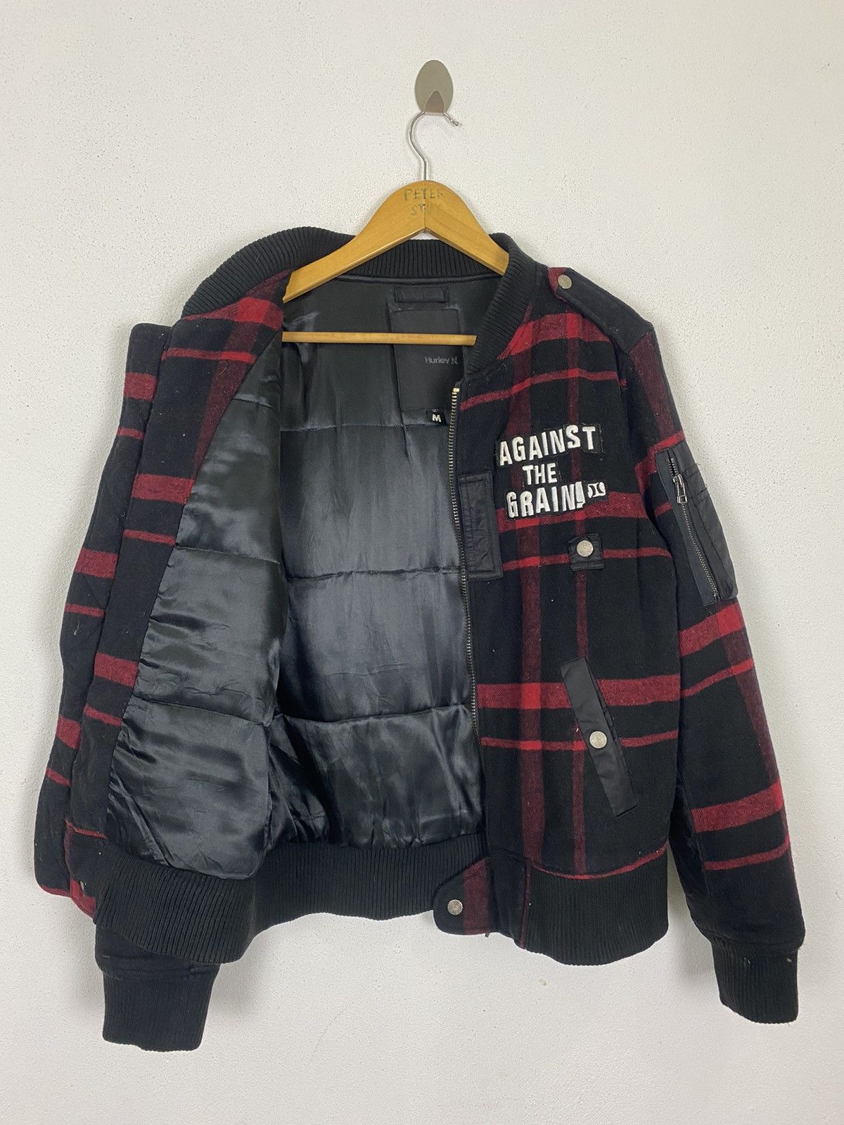 Hurley HURLEY “AGAINST THE GRAIN” BOMBER JACKET Size US M / EU 48-50 / 2 - 7 Thumbnail