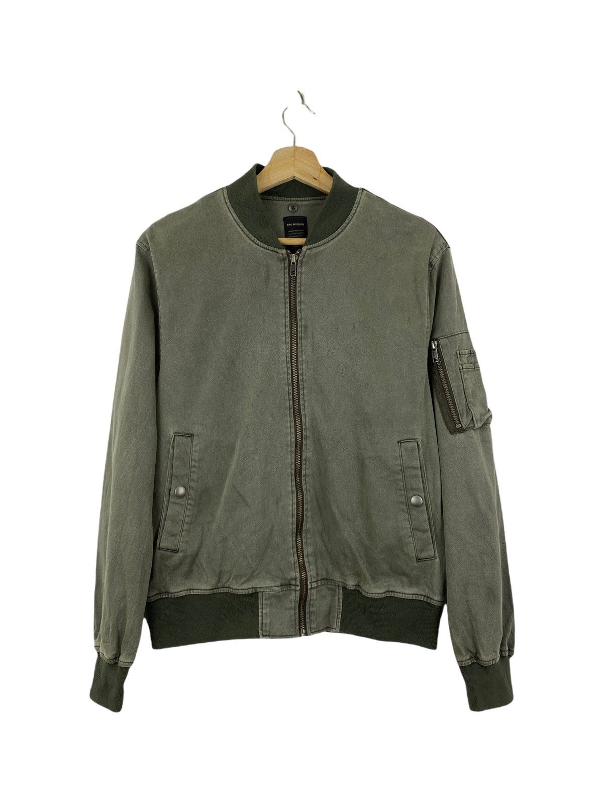 Japanese Brand Rag machine military bomber style jacket Size US M / EU 48-50 / 2 - 1 Thumbnail