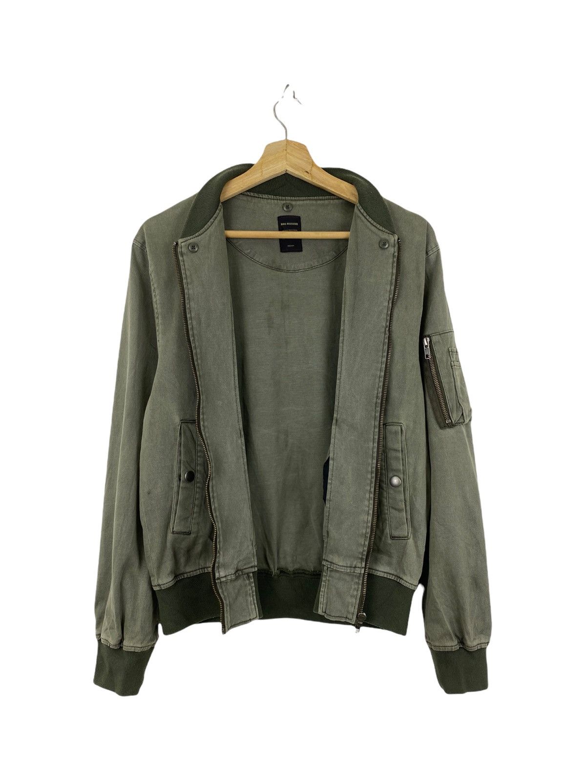Japanese Brand Rag machine military bomber style jacket Size US M / EU 48-50 / 2 - 3 Thumbnail