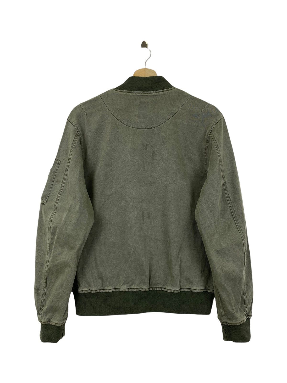 Japanese Brand Rag machine military bomber style jacket Size US M / EU 48-50 / 2 - 2 Thumbnail