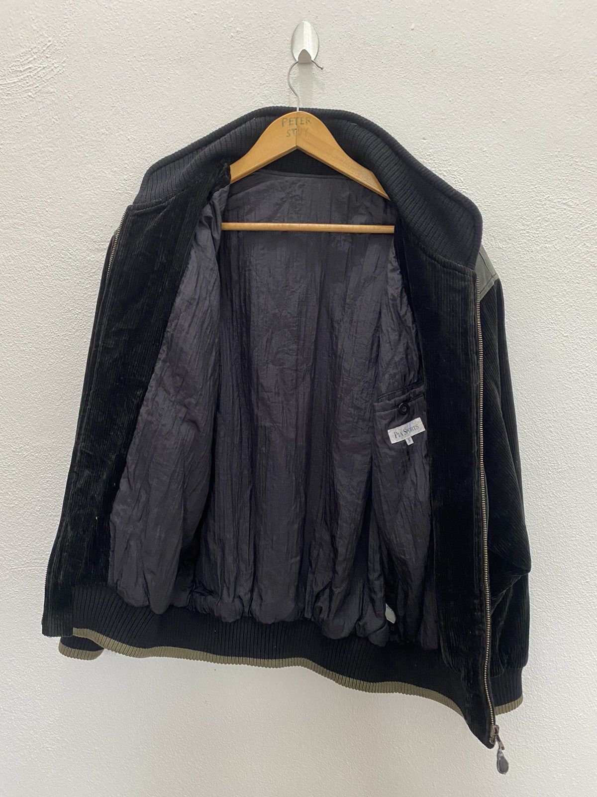 Vintage VINTAGE PIA SPORT CORDUROY BOMBER JACKET Size US L / EU 52-54 / 3 - 4 Thumbnail