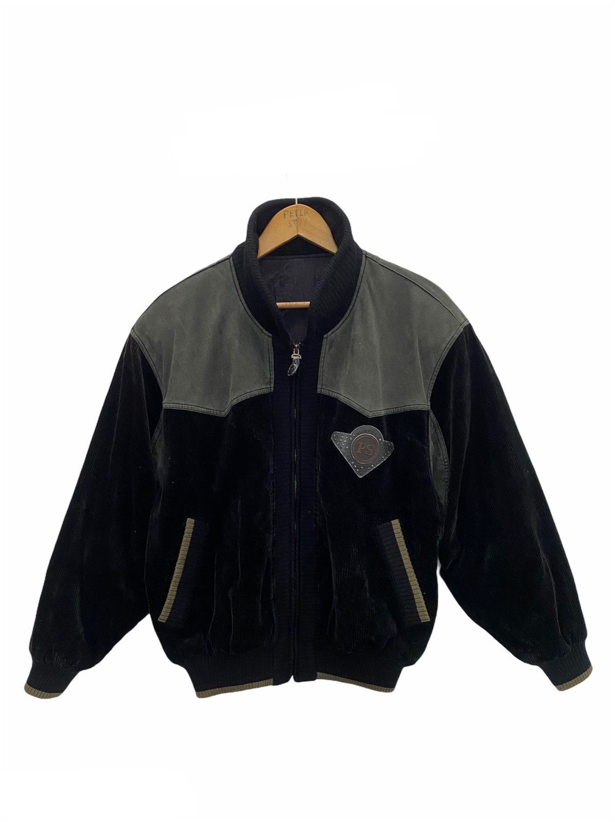 Vintage VINTAGE PIA SPORT CORDUROY BOMBER JACKET Size US L / EU 52-54 / 3 - 1 Thumbnail