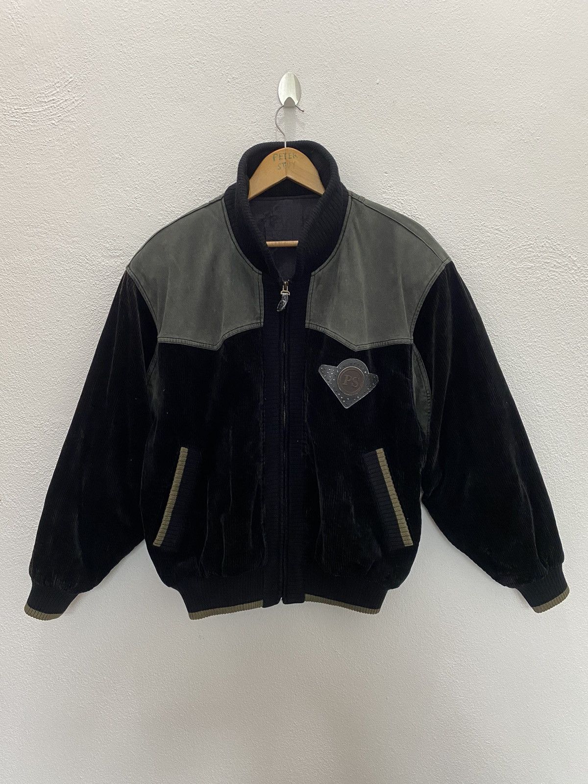 Vintage VINTAGE PIA SPORT CORDUROY BOMBER JACKET Size US L / EU 52-54 / 3 - 2 Thumbnail