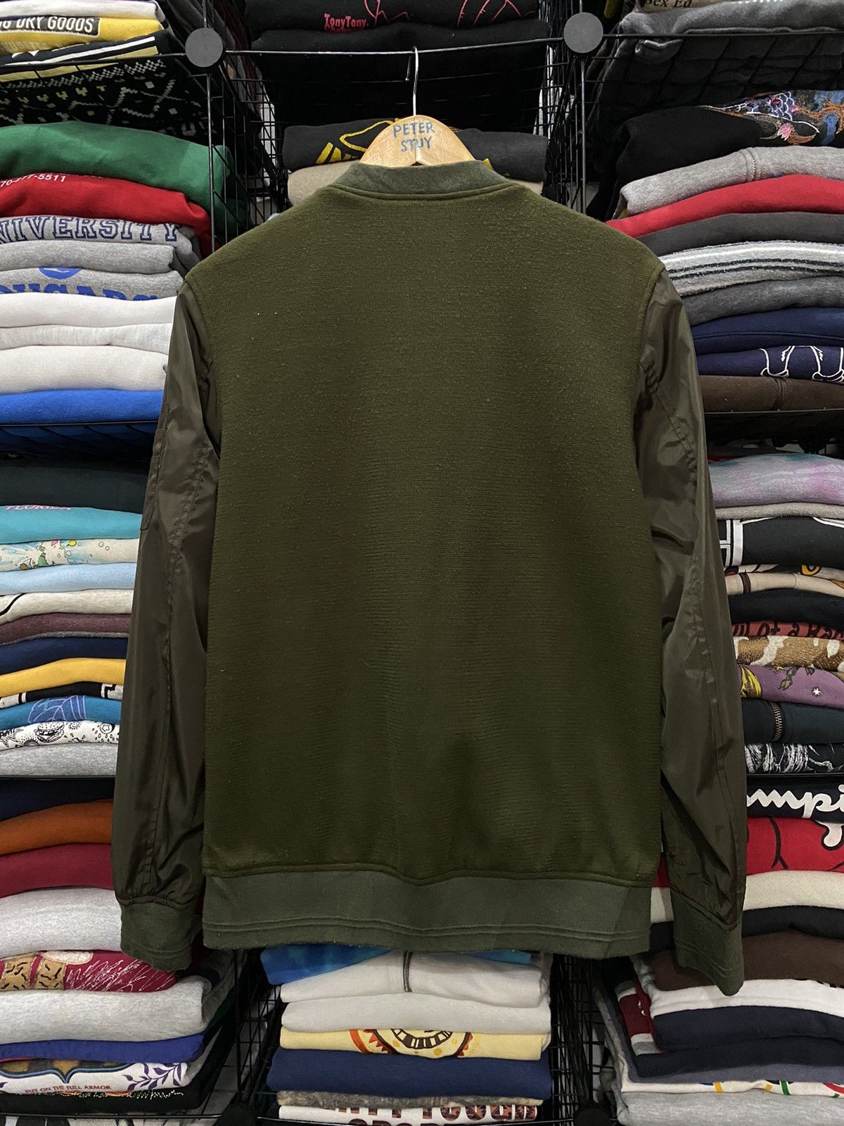 Japanese Brand TEES BOMBER STYLE JACKET NICE DESIGN Size US L / EU 52-54 / 3 - 4 Thumbnail