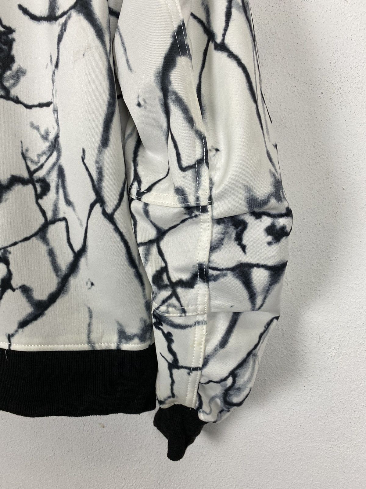 Japanese Brand GROWTH BY GRAIL MARBLE BOMBER JACKET Size US M / EU 48-50 / 2 - 9 Thumbnail