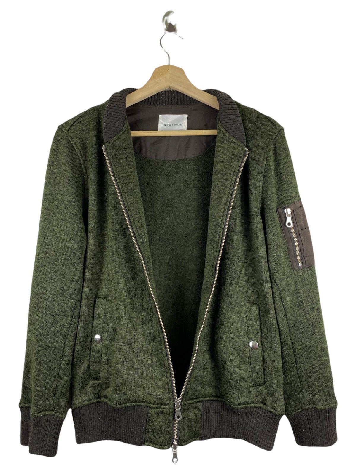 Japanese Brand × Takeo Kikuchi TAKEO KIKUCHI ZIP UP BOMBER STYLE JACKET Size US M / EU 48-50 / 2 - 3 Thumbnail