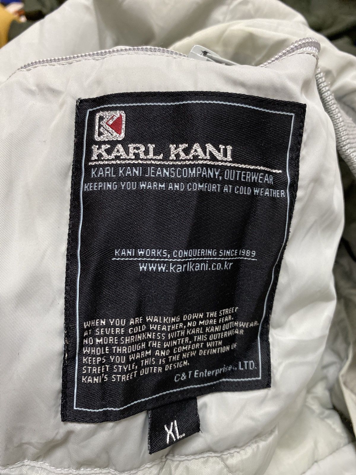 Karl Kani Karl kani bomber hoodies jacket Size US XL / EU 56 / 4 - 5 Thumbnail
