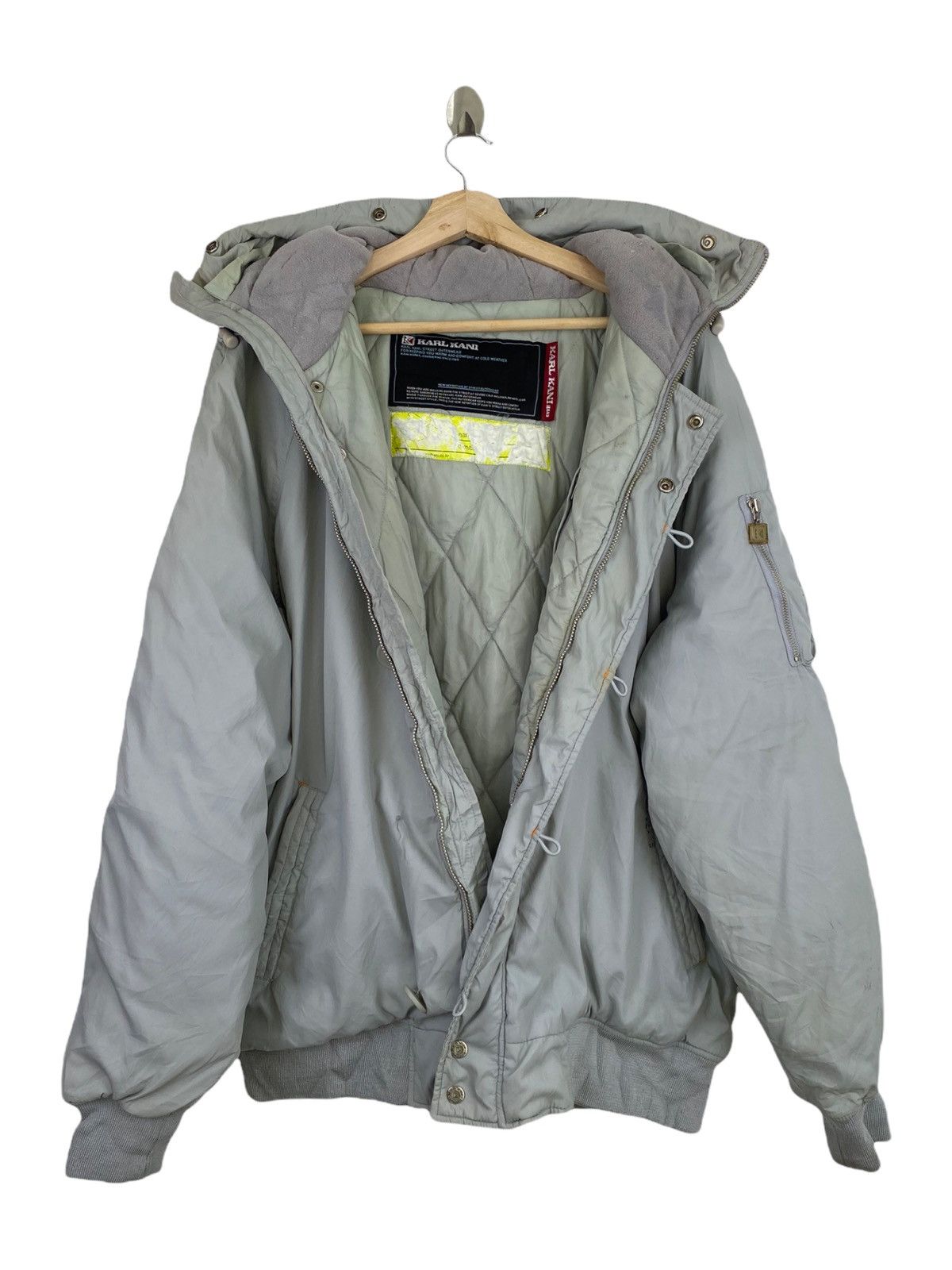 Karl Kani Karl kani bomber hoodies jacket Size US XL / EU 56 / 4 - 3 Thumbnail
