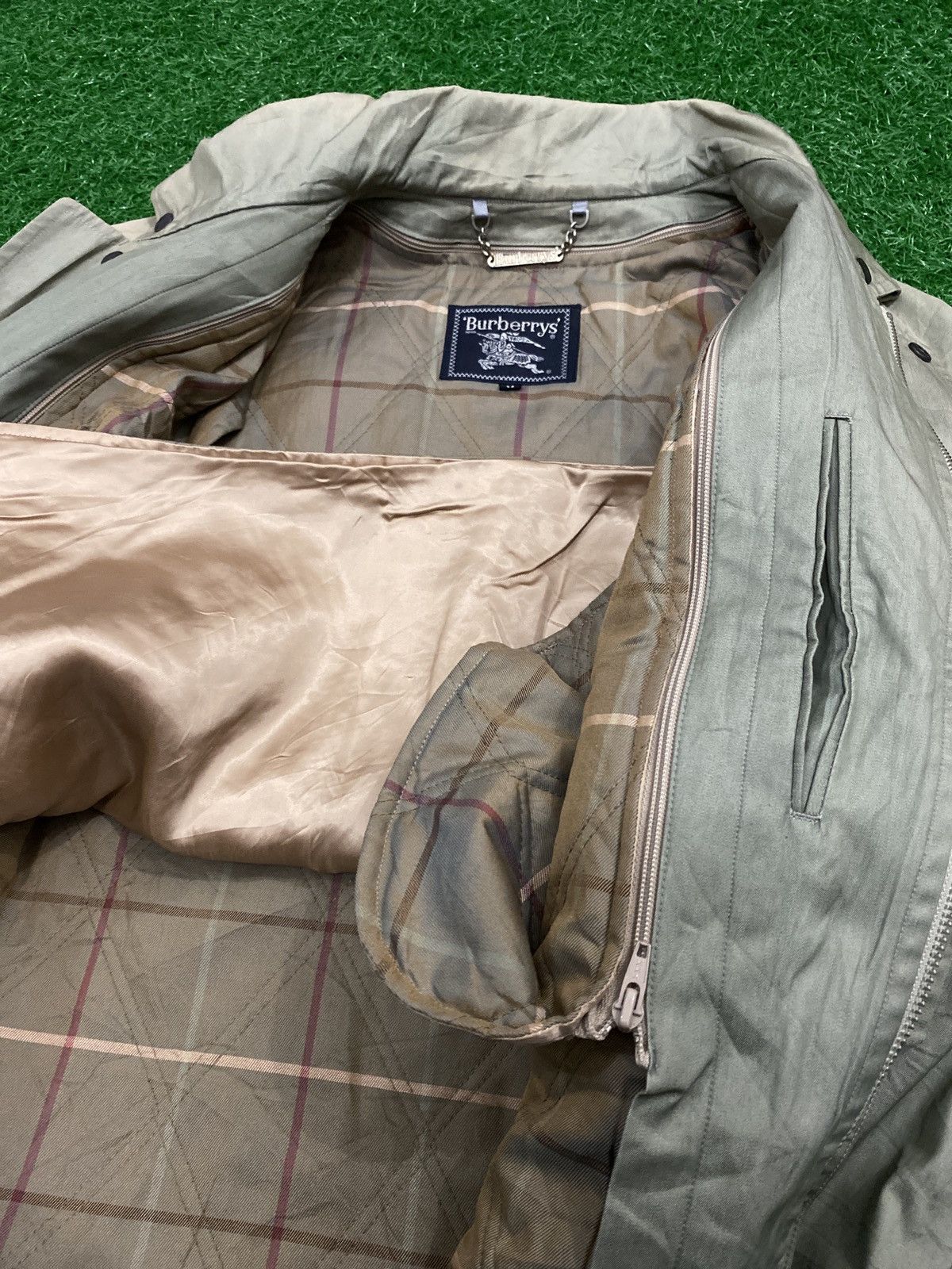 Burberry × Vintage VINTAGE BURBURRY DOUBLE LINING BOMBER STYLE JACKET Size US M / EU 48-50 / 2 - 14 Thumbnail