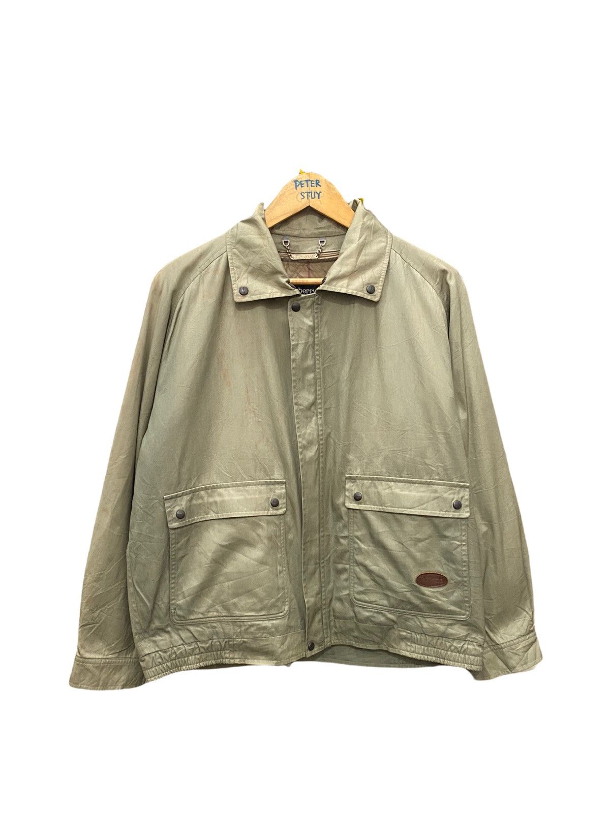 Burberry × Vintage VINTAGE BURBURRY DOUBLE LINING BOMBER STYLE JACKET Size US M / EU 48-50 / 2 - 1 Thumbnail