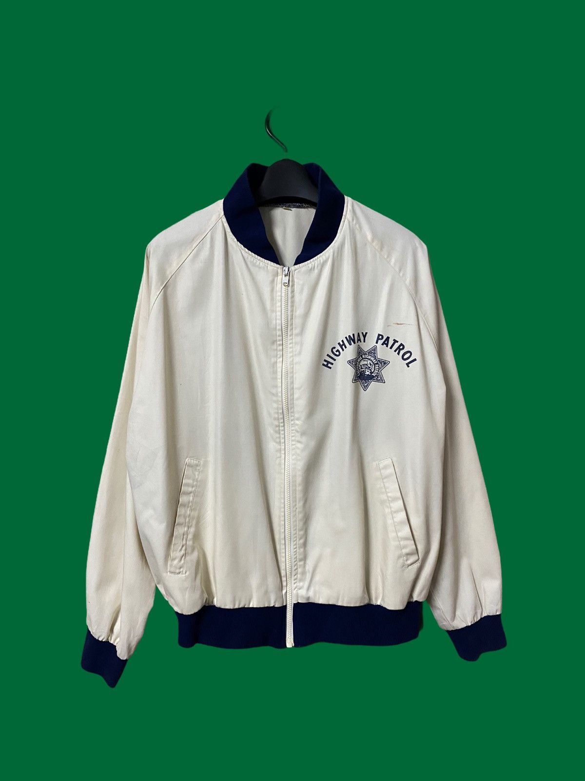 Vintage GK149 Vintage Highway Patrol Bomber Style Jacket Size US M / EU 48-50 / 2 - 1 Thumbnail