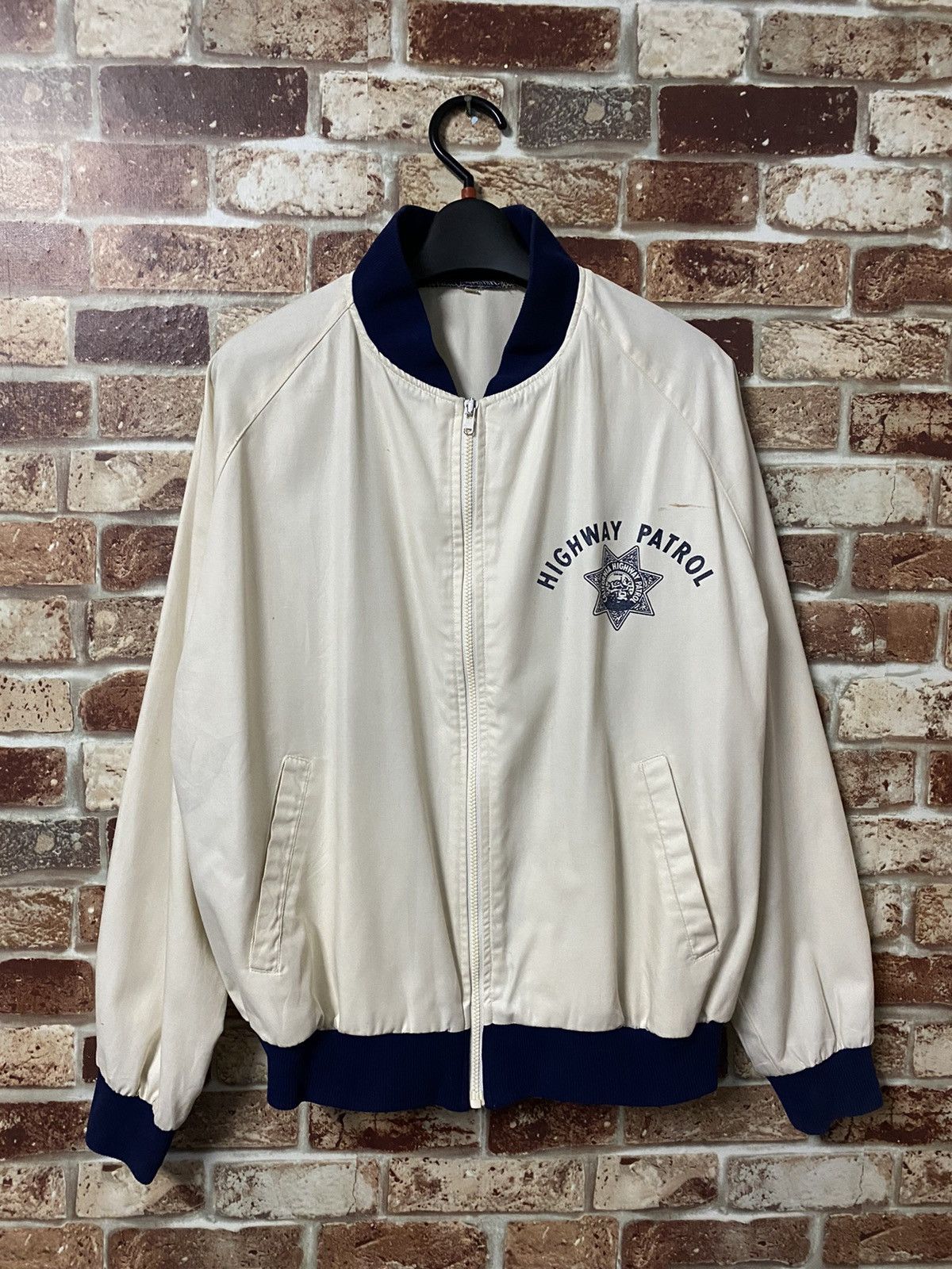 Vintage GK149 Vintage Highway Patrol Bomber Style Jacket Size US M / EU 48-50 / 2 - 2 Thumbnail