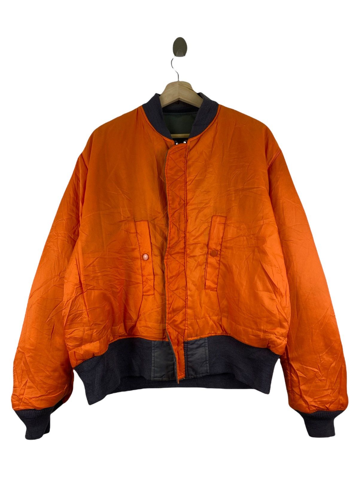 Vintage VINTAGE TORA-TORA WORKER BOMBER JACKET Size US L / EU 52-54 / 3 - 3 Thumbnail