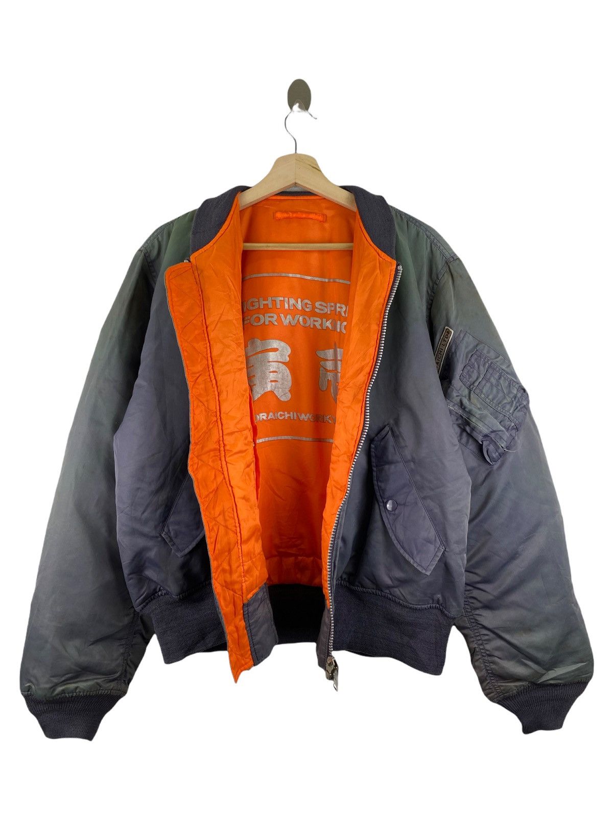 Vintage VINTAGE TORA-TORA WORKER BOMBER JACKET Size US L / EU 52-54 / 3 - 6 Thumbnail