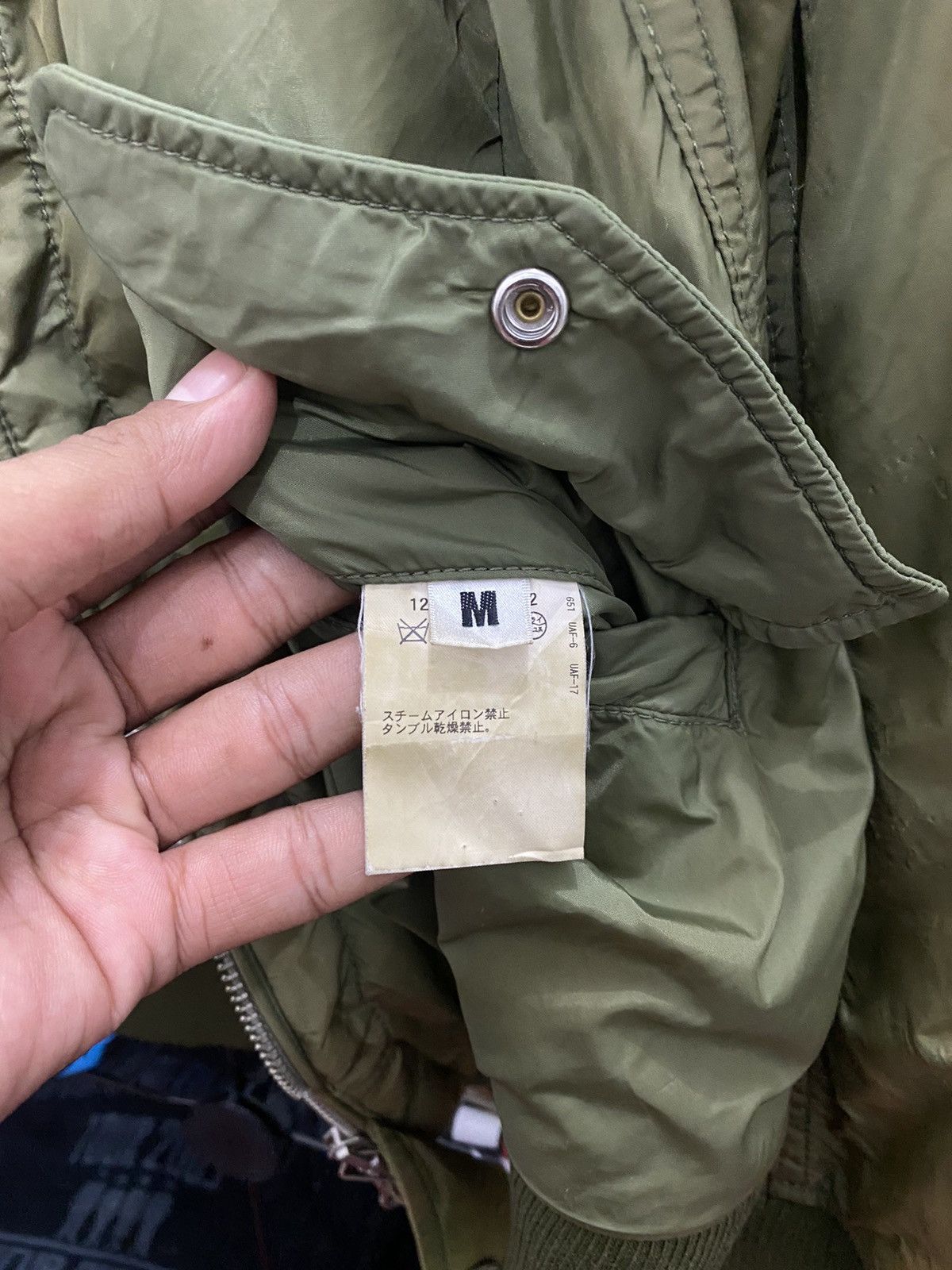 monkey time Monkey Time Flying Man’s Bomber Jacket-GK15 Size US M / EU 48-50 / 2 - 12 Thumbnail