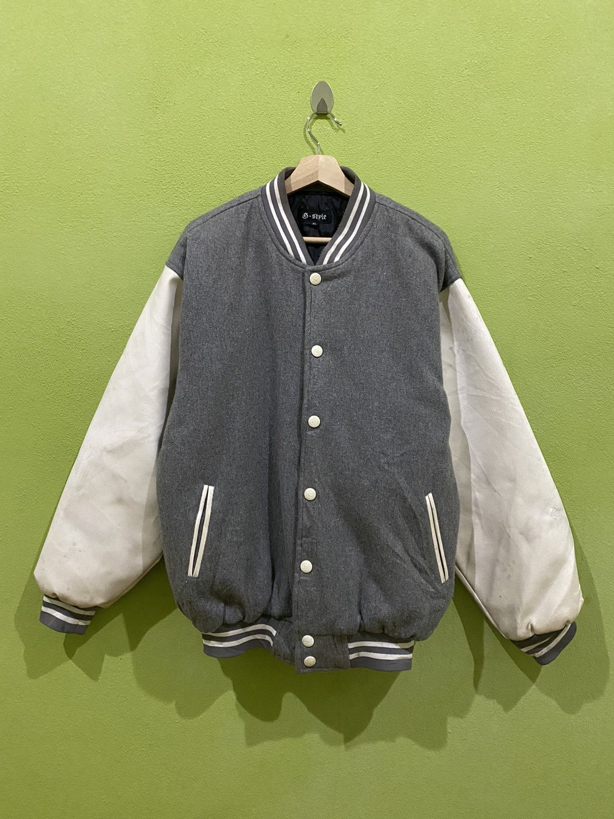 Japanese Brand B-Style Varsity Jacket Size US XL / EU 56 / 4 - 1 Thumbnail