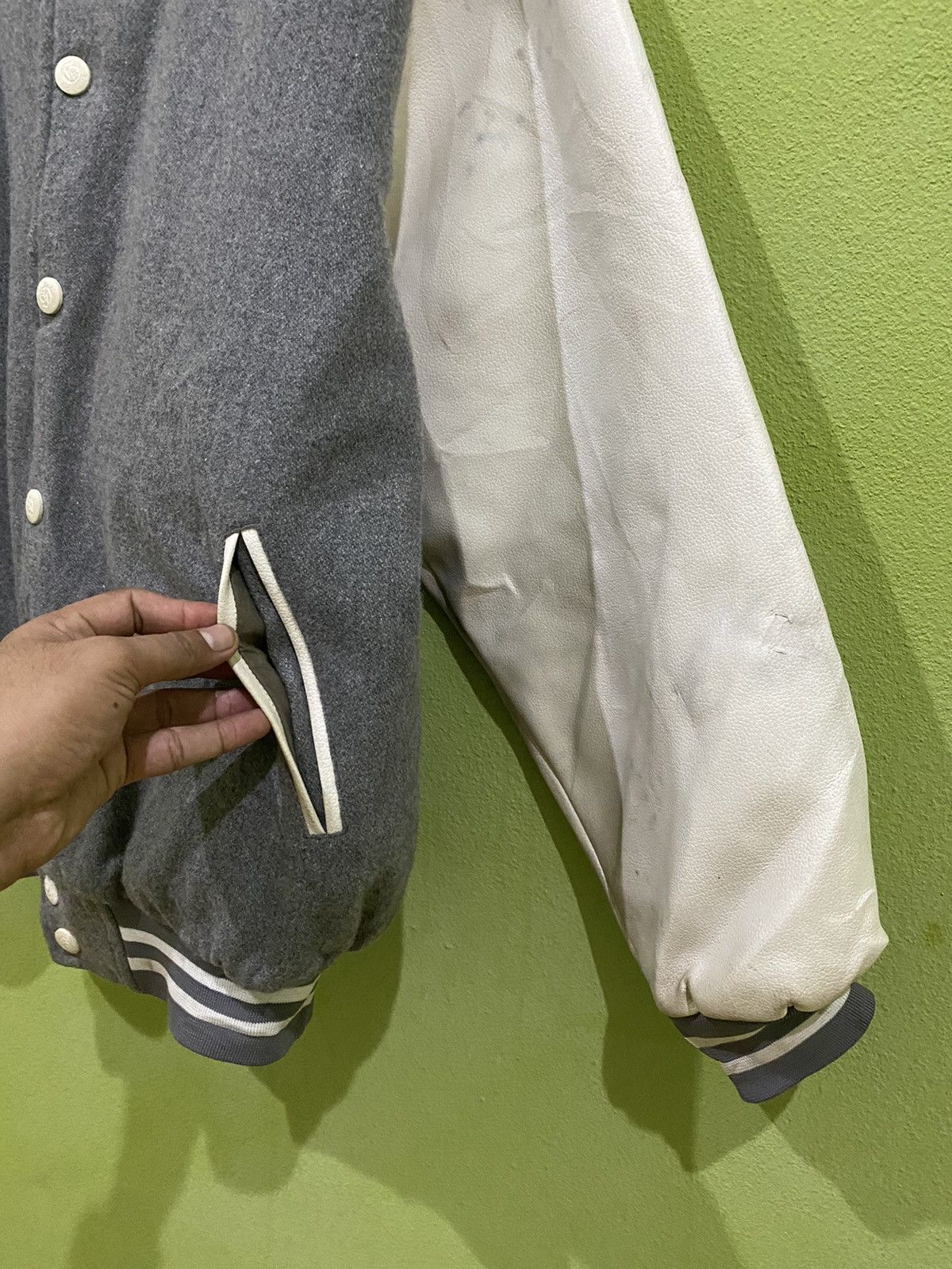 Japanese Brand B-Style Varsity Jacket Size US XL / EU 56 / 4 - 3 Thumbnail