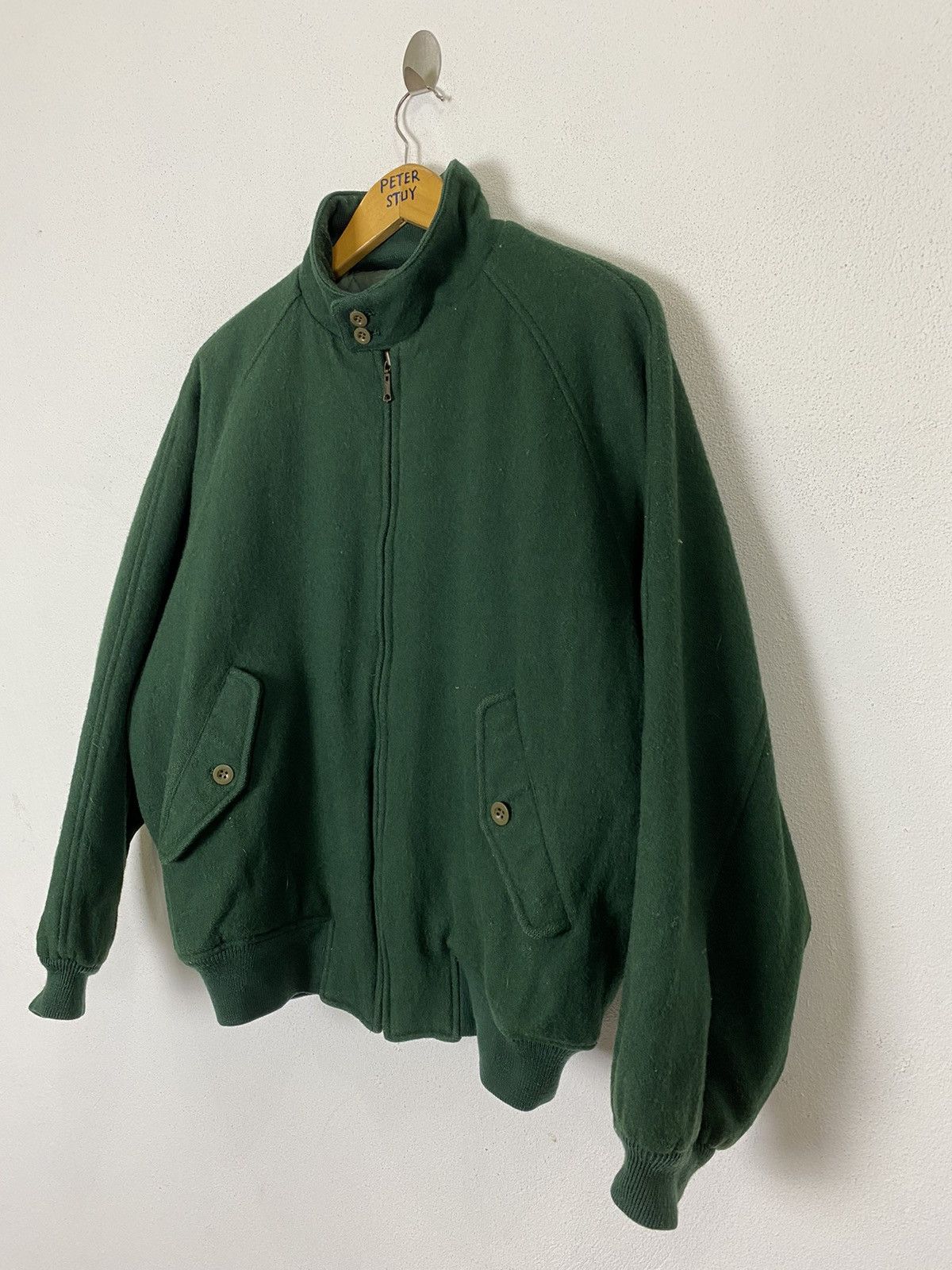 Vintage VINTAGE SCENE BOMBER STYLE JACKET Size US L / EU 52-54 / 3 - 4 Thumbnail