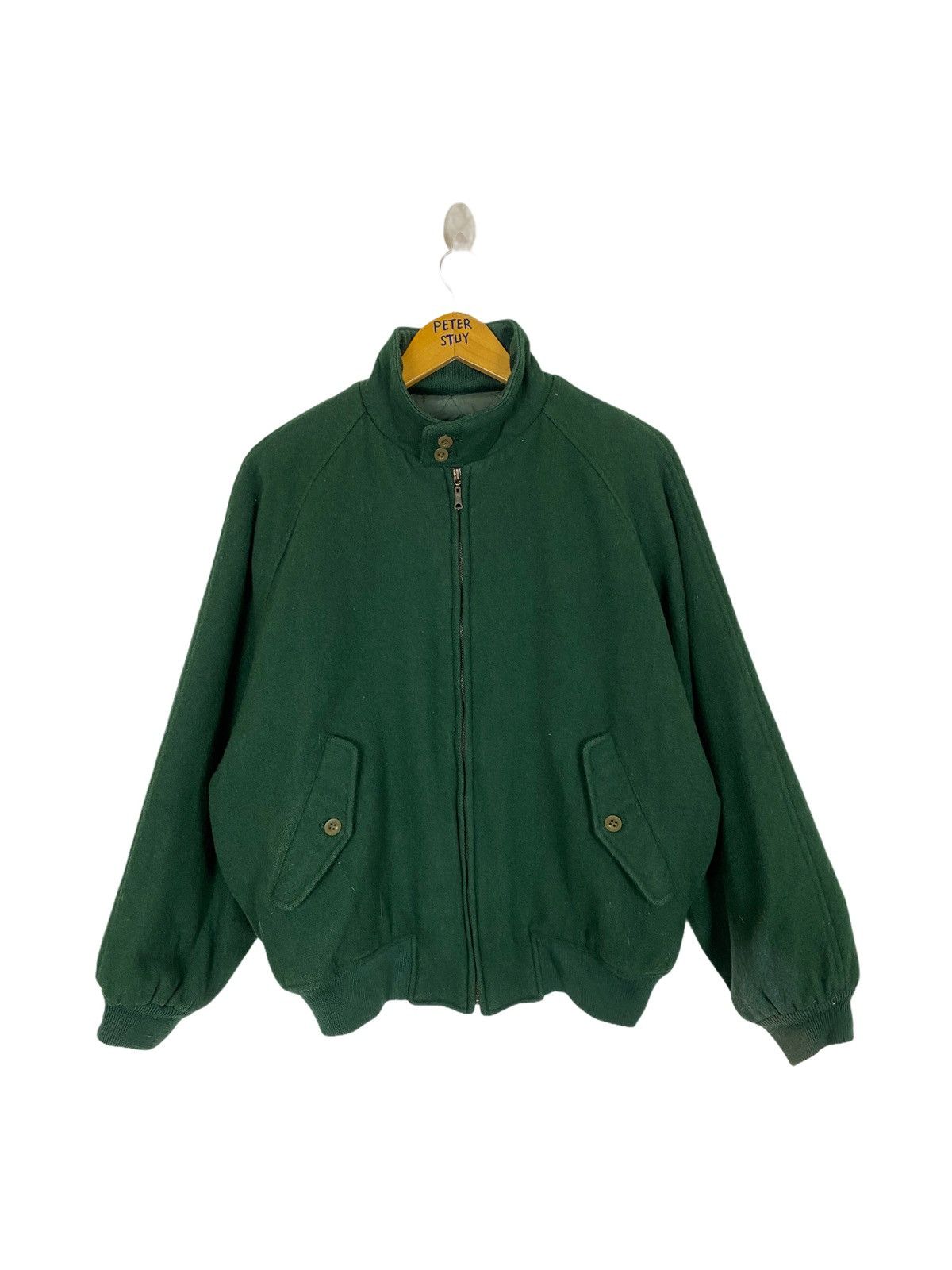 VINTAGE SCENE BOMBER STYLE JACKET