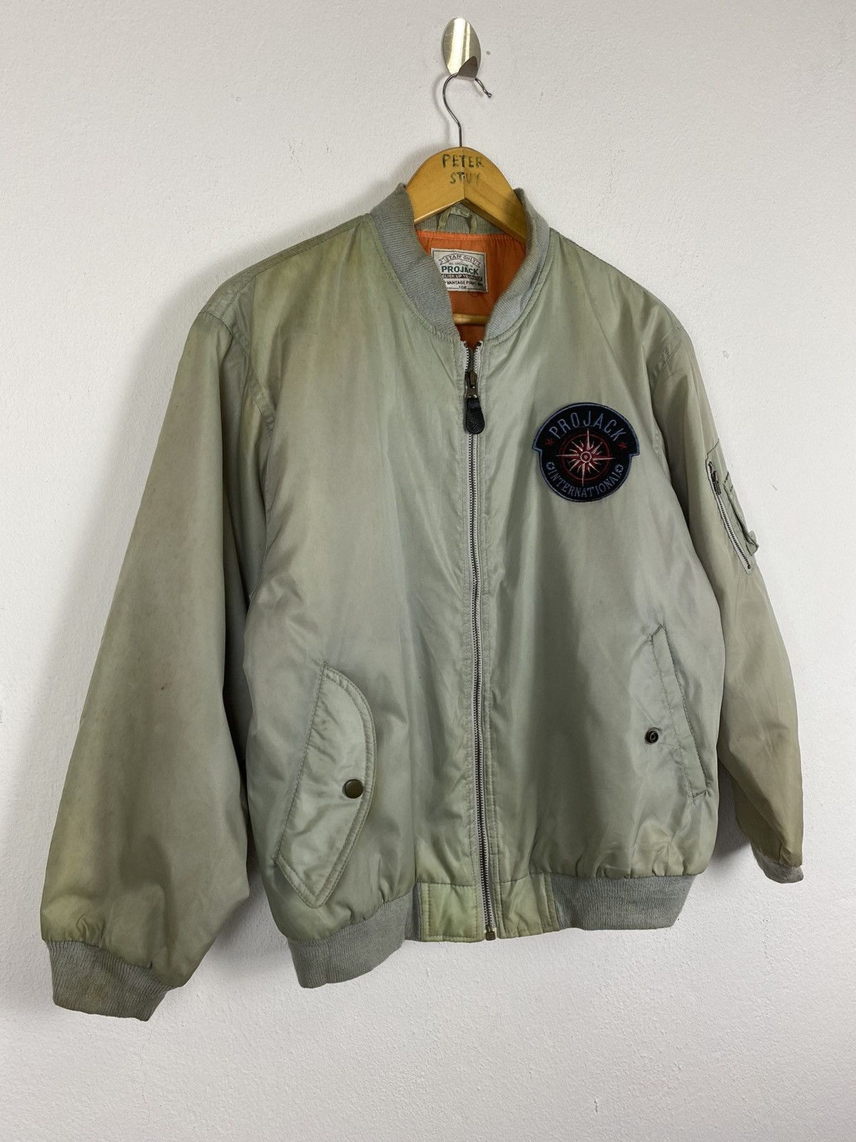 Vintage GK70 Vintage Projack Bomber Jacket - Medium Size Size US M / EU 48-50 / 2 - 3 Thumbnail