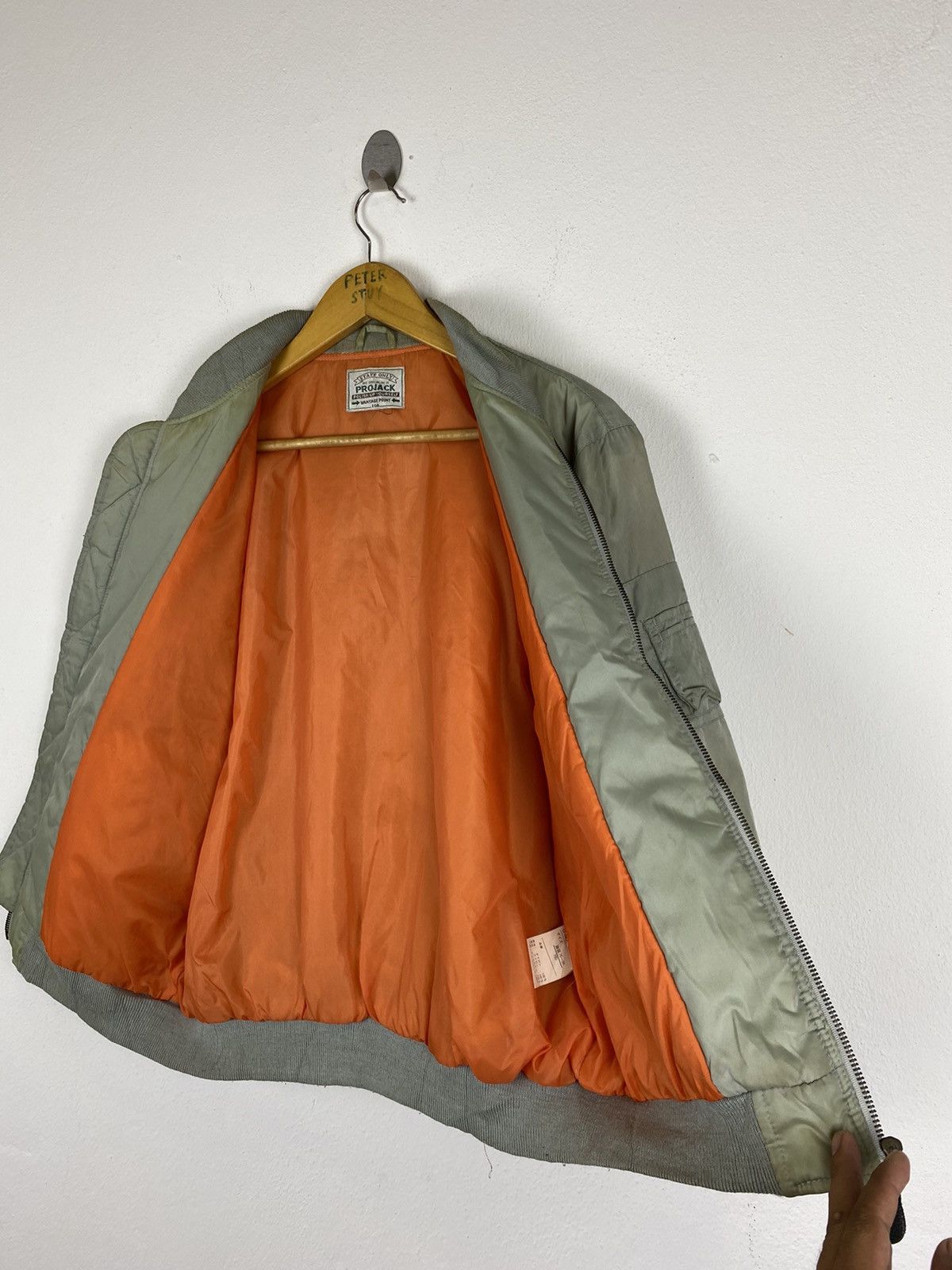 Vintage GK70 Vintage Projack Bomber Jacket - Medium Size Size US M / EU 48-50 / 2 - 8 Thumbnail