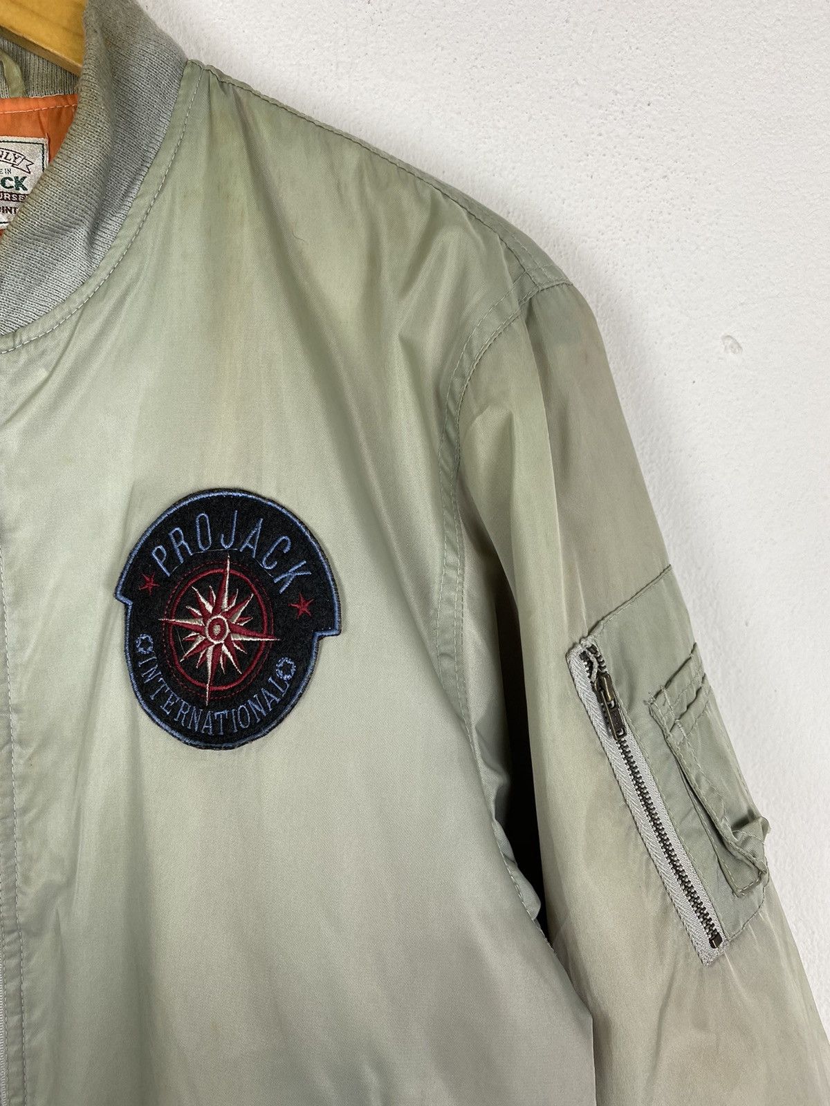 Vintage GK70 Vintage Projack Bomber Jacket - Medium Size Size US M / EU 48-50 / 2 - 6 Thumbnail