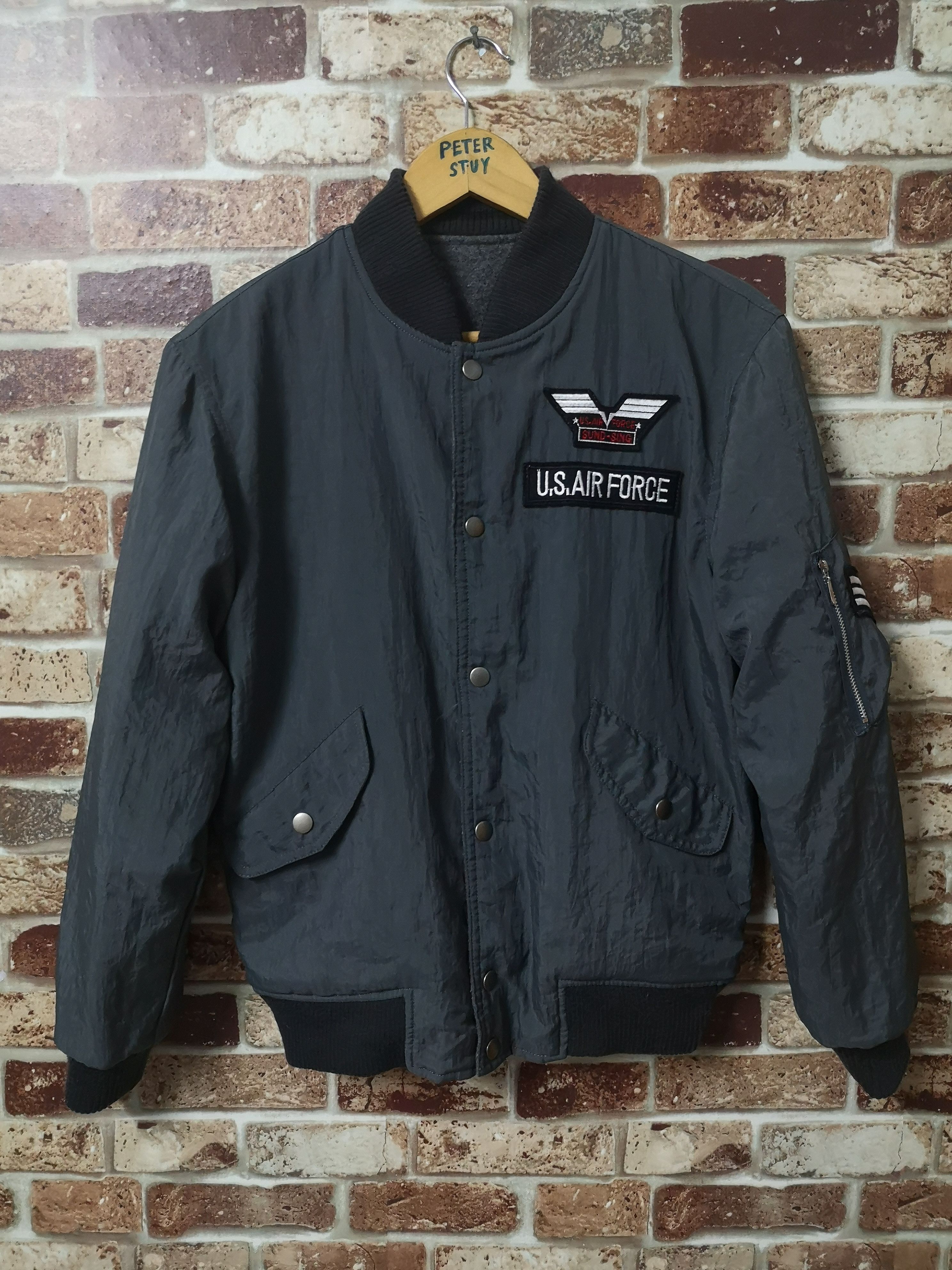 Japanese Brand Revesible Jacket Like Flight Jacket Nice Design Size US M / EU 48-50 / 2 - 1 Thumbnail
