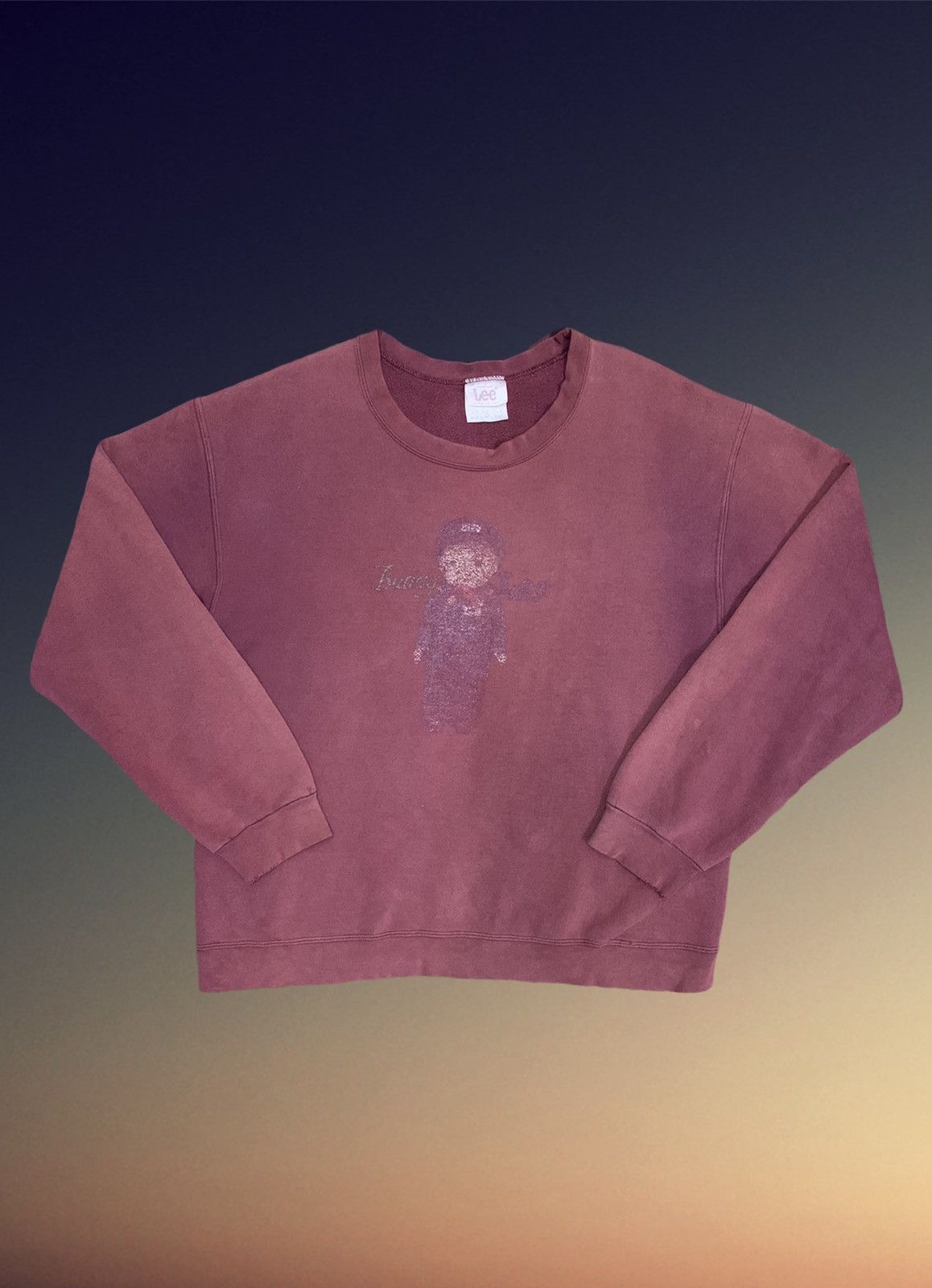 Lee × Vintage Vintage Lee Distressed Faded Printed Buddy Lee Size US L / EU 52-54 / 3 - 1 Thumbnail