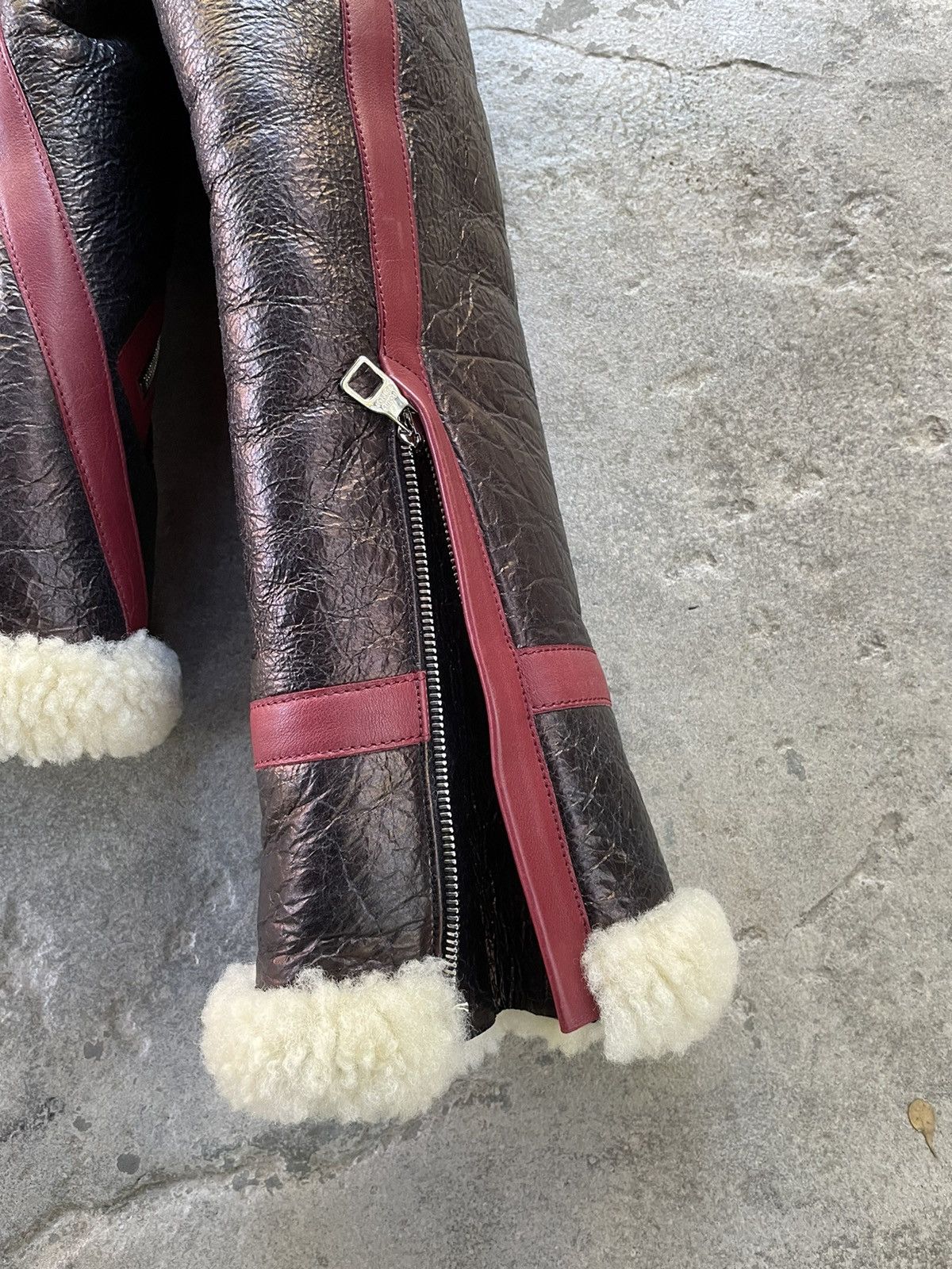 Louis Vuitton Shearling Aviator Jacket ‘Sound Design Record Club’ Size US L / EU 52-54 / 3 - 9 Thumbnail