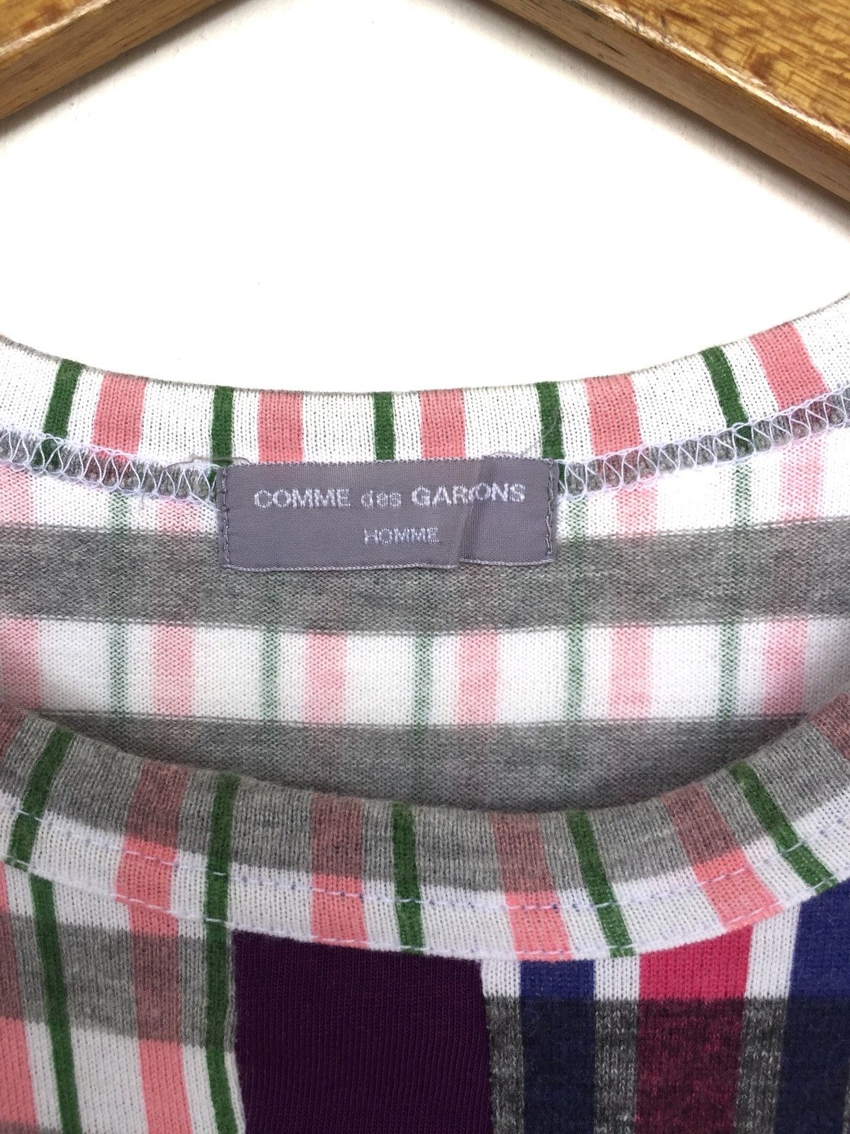 Comme des Garcons Homme ARCHIVE🔥SS01 CDG Homme Rebuild Patchwork Multicolor Shirt Size US M / EU 48-50 / 2 - 5 Thumbnail