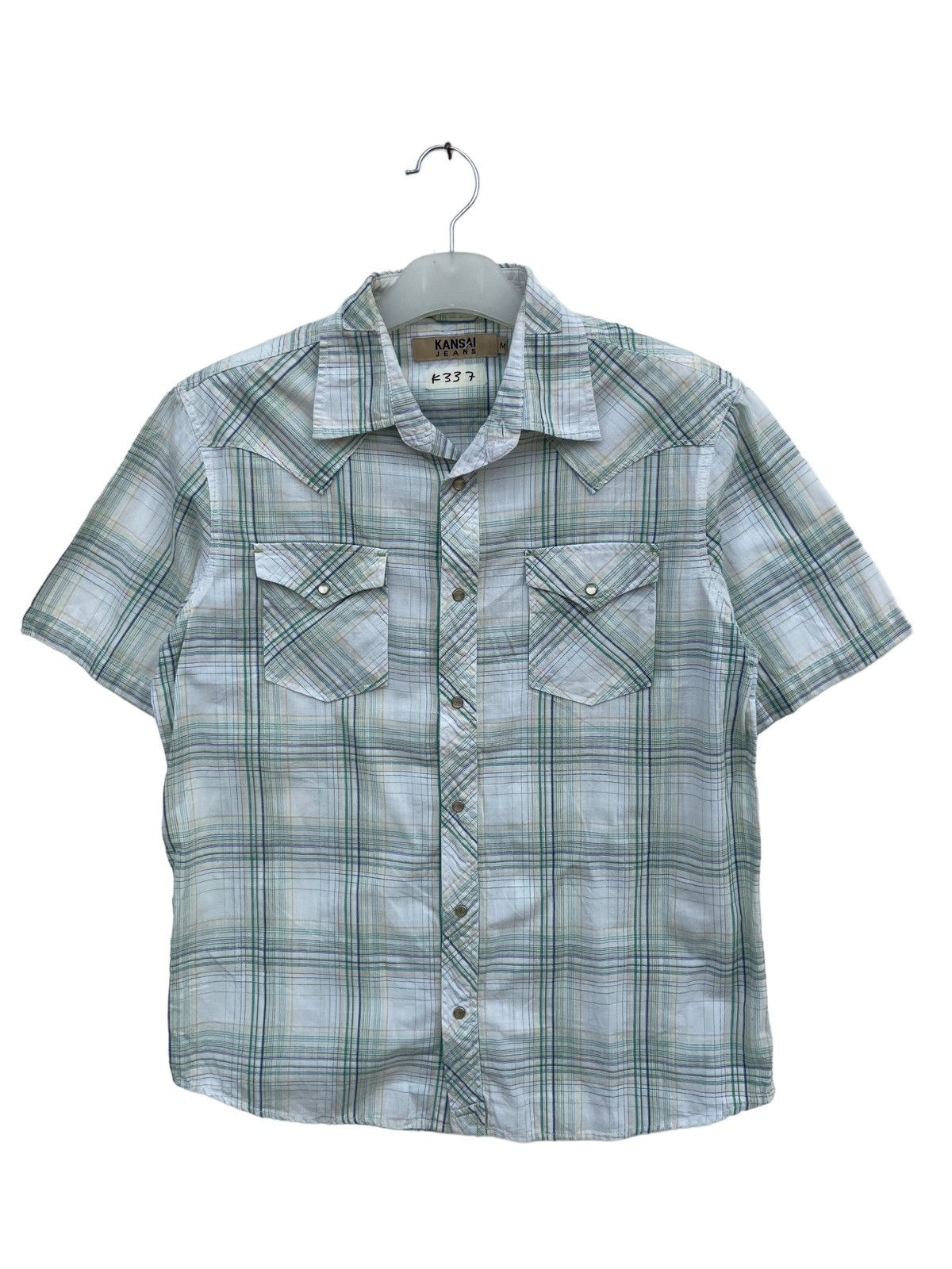 Kansai Yamamoto Kansai Jeans Western Shirt Size US M / EU 48-50 / 2 - 1 Thumbnail