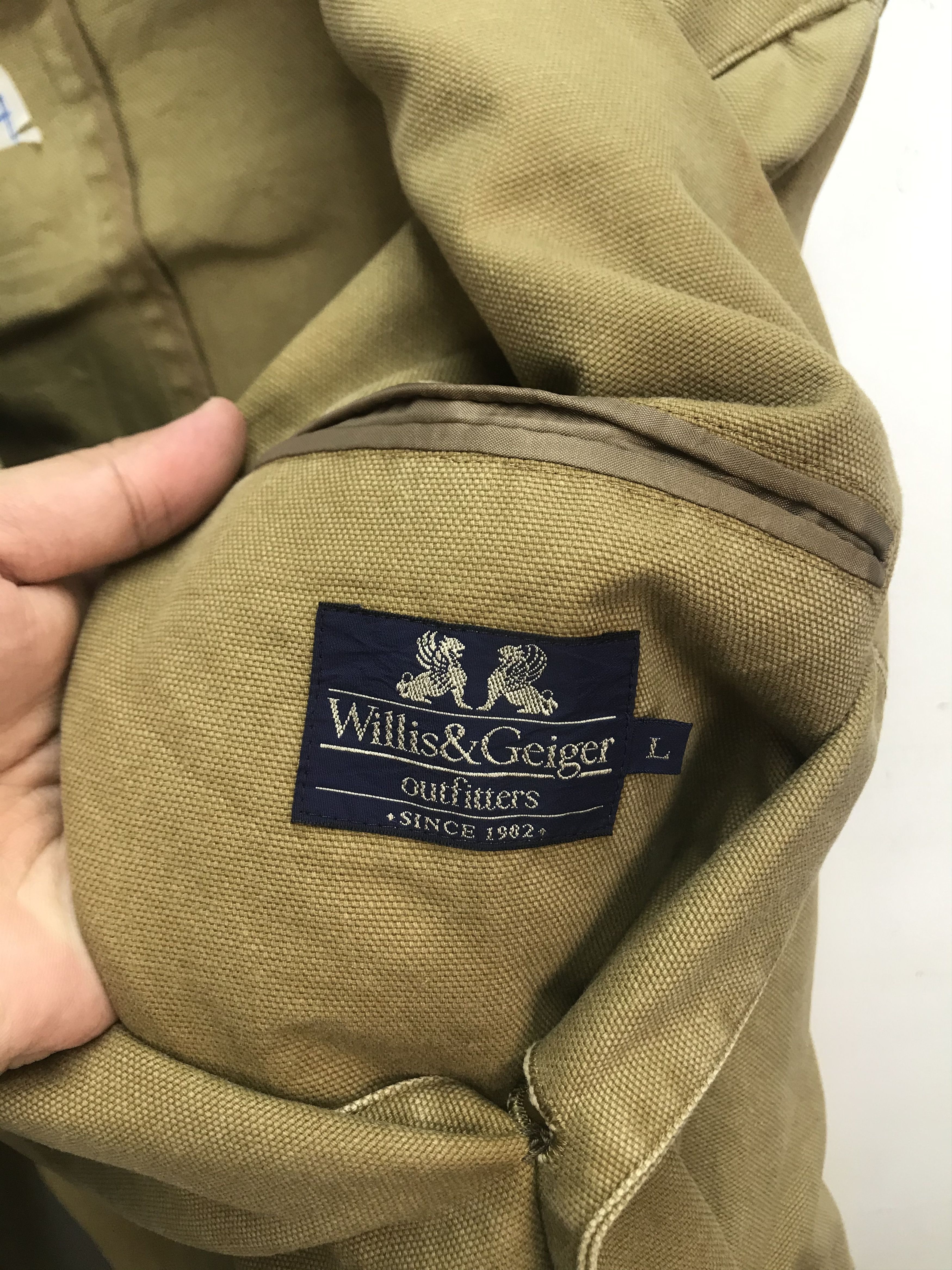 Vintage VINTAGE WILLIS & GEIGER LOUNGE JACKET Size US L / EU 52-54 / 3 - 8 Thumbnail