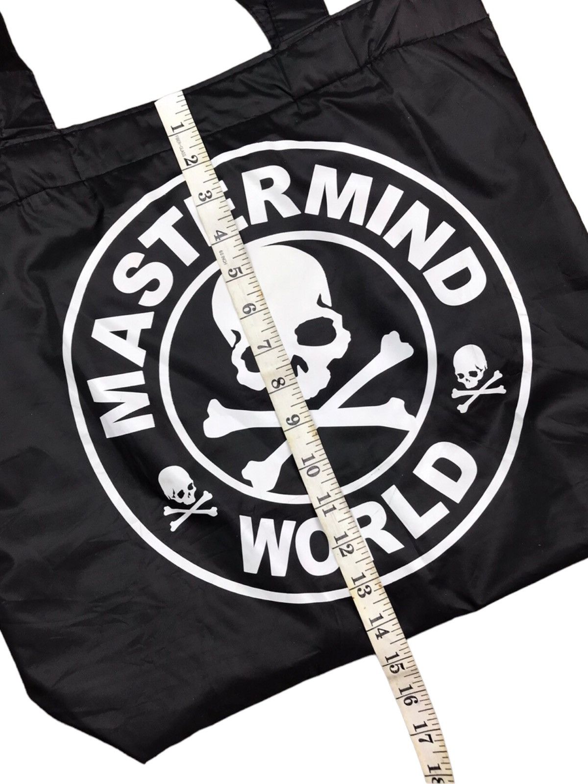 Japanese Brand MASTERMIND WORLD TOTE BAG ( MAGAZINE ) Size ONE SIZE - 6 Thumbnail