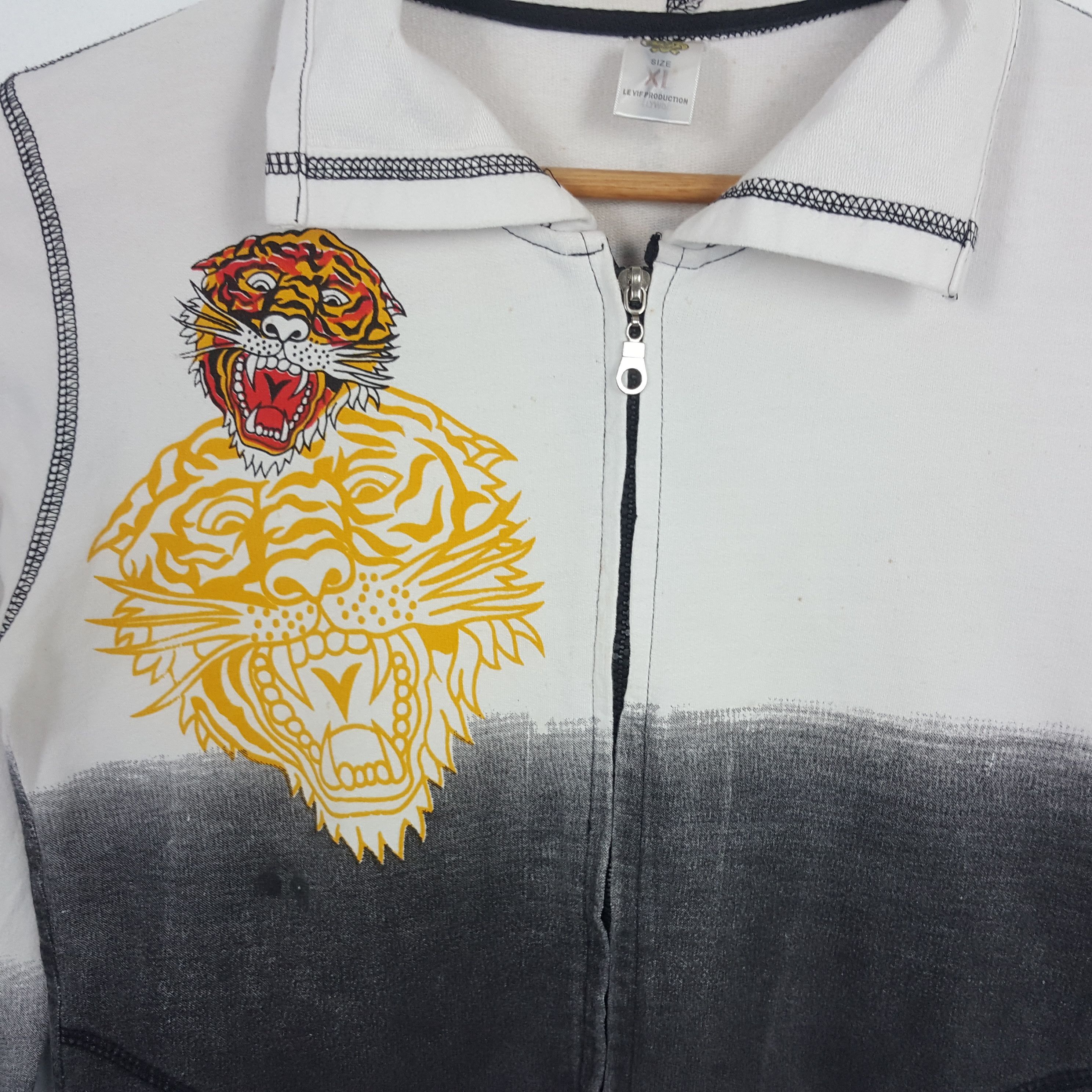 Christian Audigier × Ed Hardy × Vintage Vintage Ed-Hardy Christian Audigier Designer Sweater Jacket Size US S / EU 44-46 / 1 - 4 Thumbnail