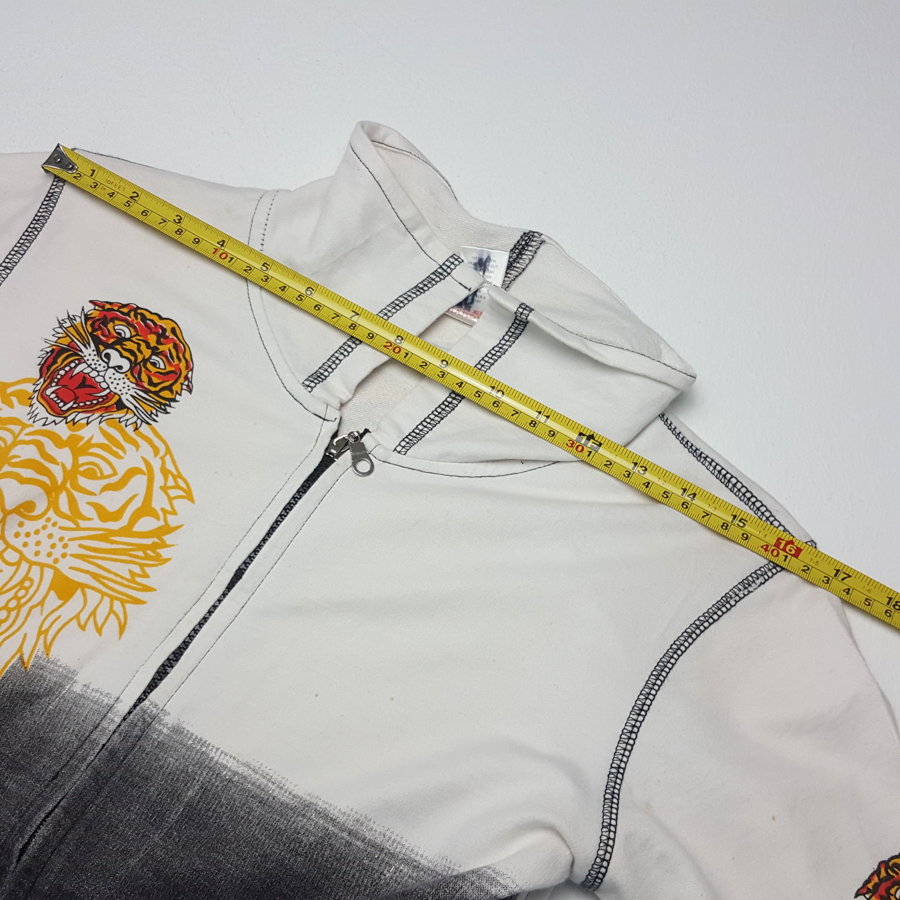 Christian Audigier × Ed Hardy × Vintage Vintage Ed-Hardy Christian Audigier Designer Sweater Jacket Size US S / EU 44-46 / 1 - 6 Thumbnail