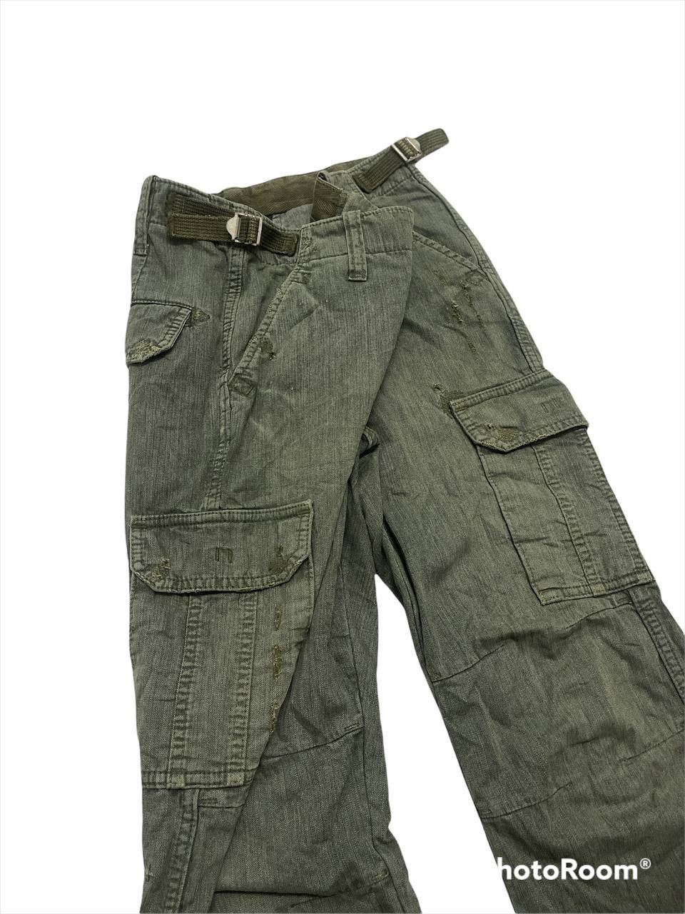 Japanese Brand JapanBrand Bartack Fatigue Men Wear Cargo Pants Size US 30 / EU 46 - 6 Thumbnail