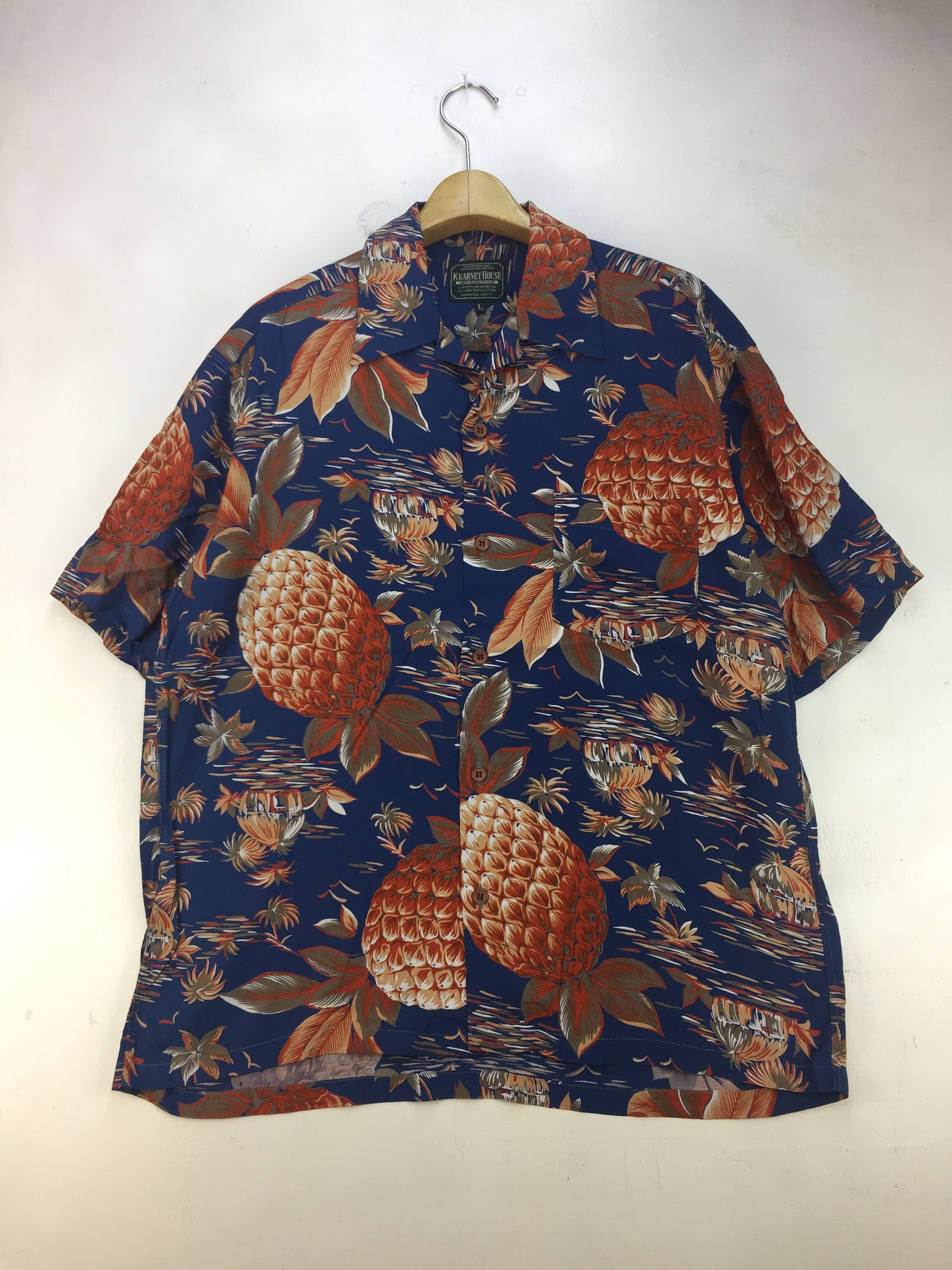 VINTAGE KEARNEY HOUSE RAYON HAWAIIAN SHIRT