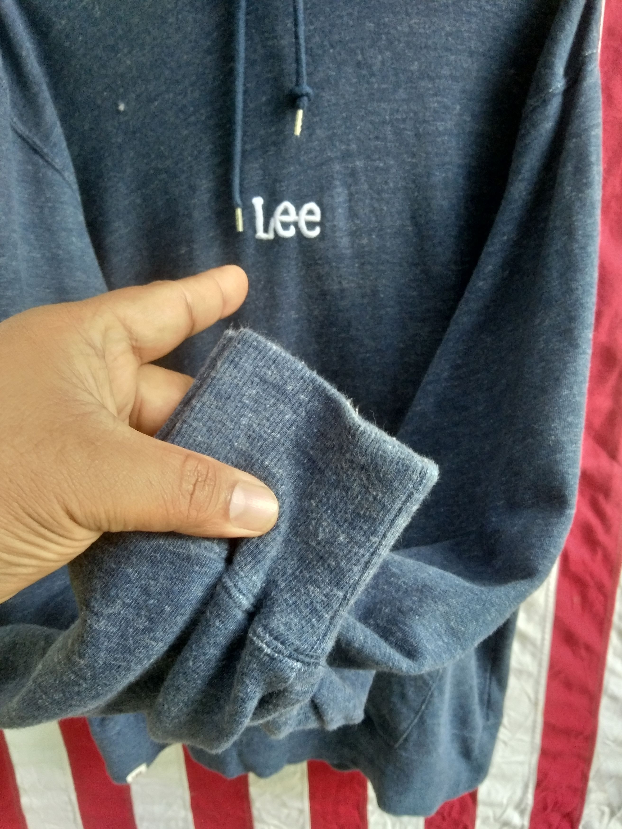 Lee LEE EMBROIDERY SWEATSHIRT HOODIE Size US L / EU 52-54 / 3 - 13 Thumbnail