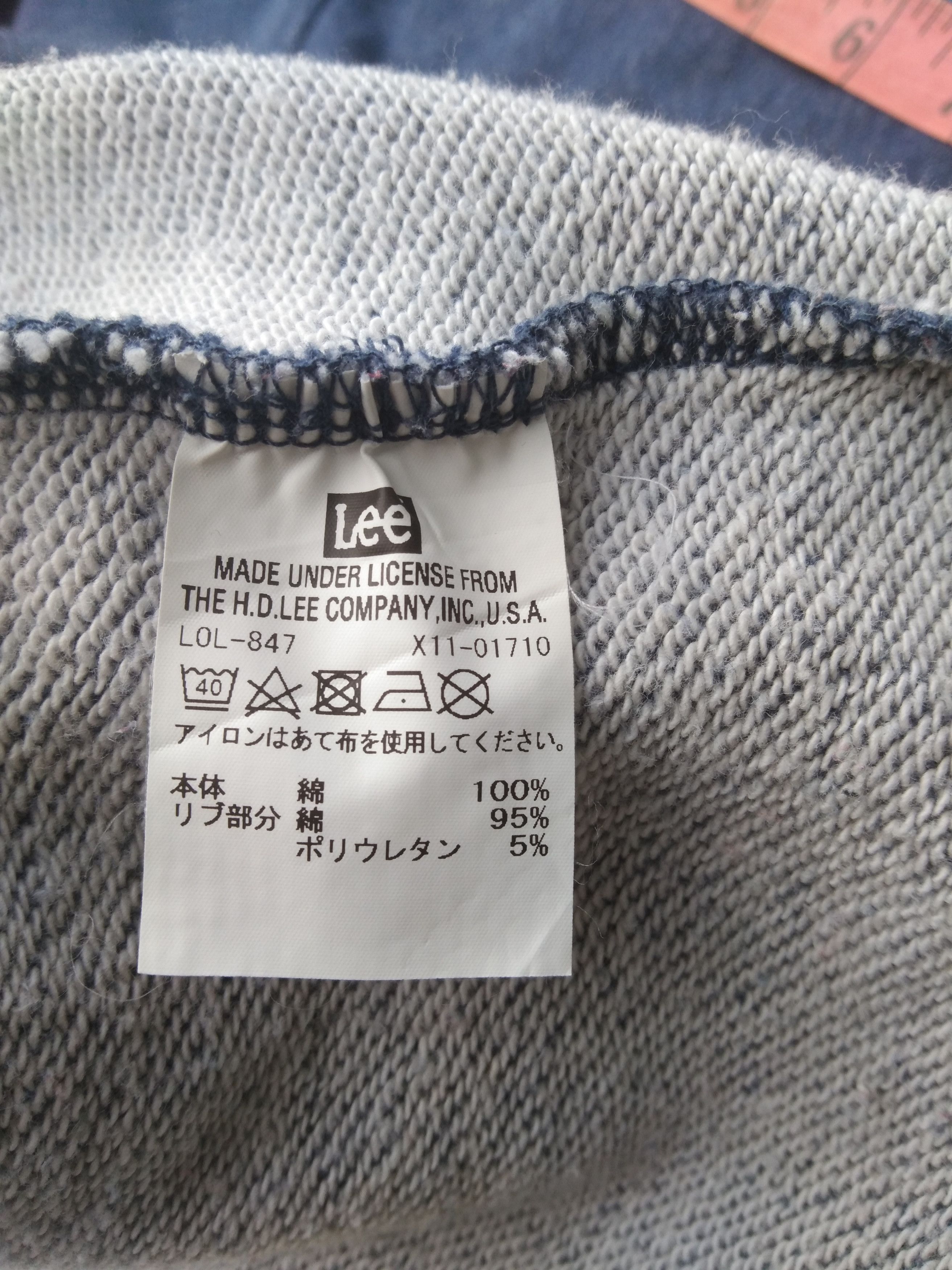 Lee LEE EMBROIDERY SWEATSHIRT HOODIE Size US L / EU 52-54 / 3 - 4 Thumbnail