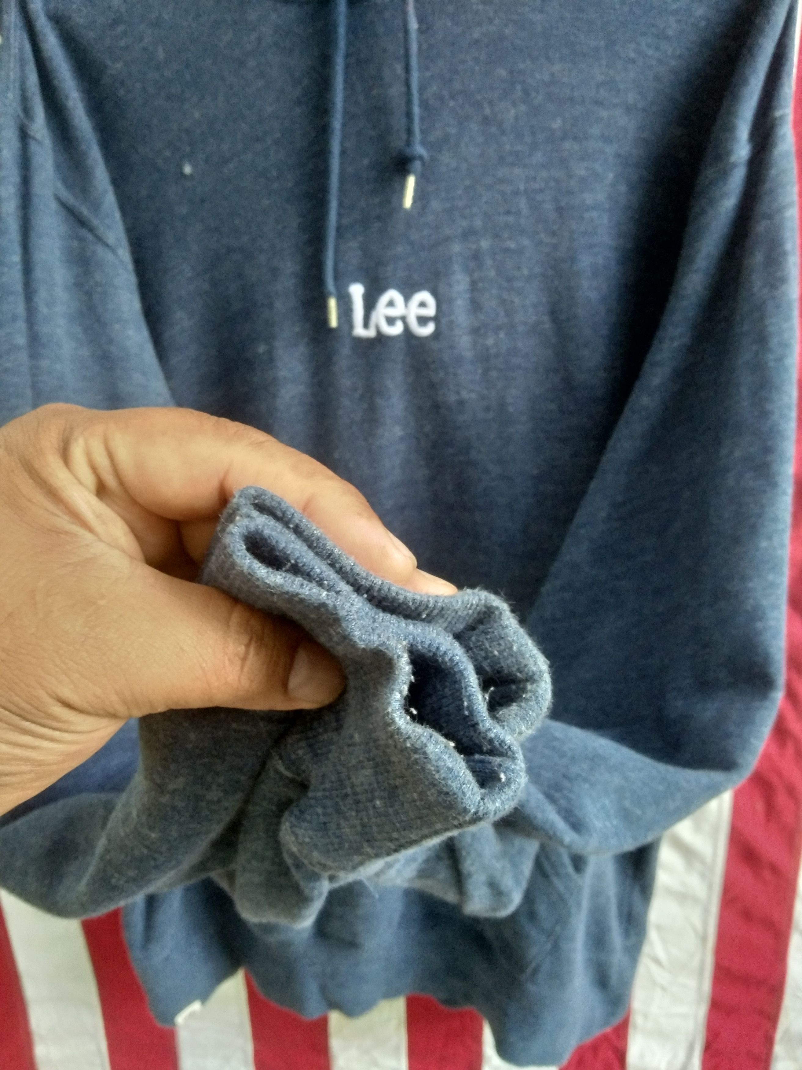 Lee LEE EMBROIDERY SWEATSHIRT HOODIE Size US L / EU 52-54 / 3 - 12 Thumbnail