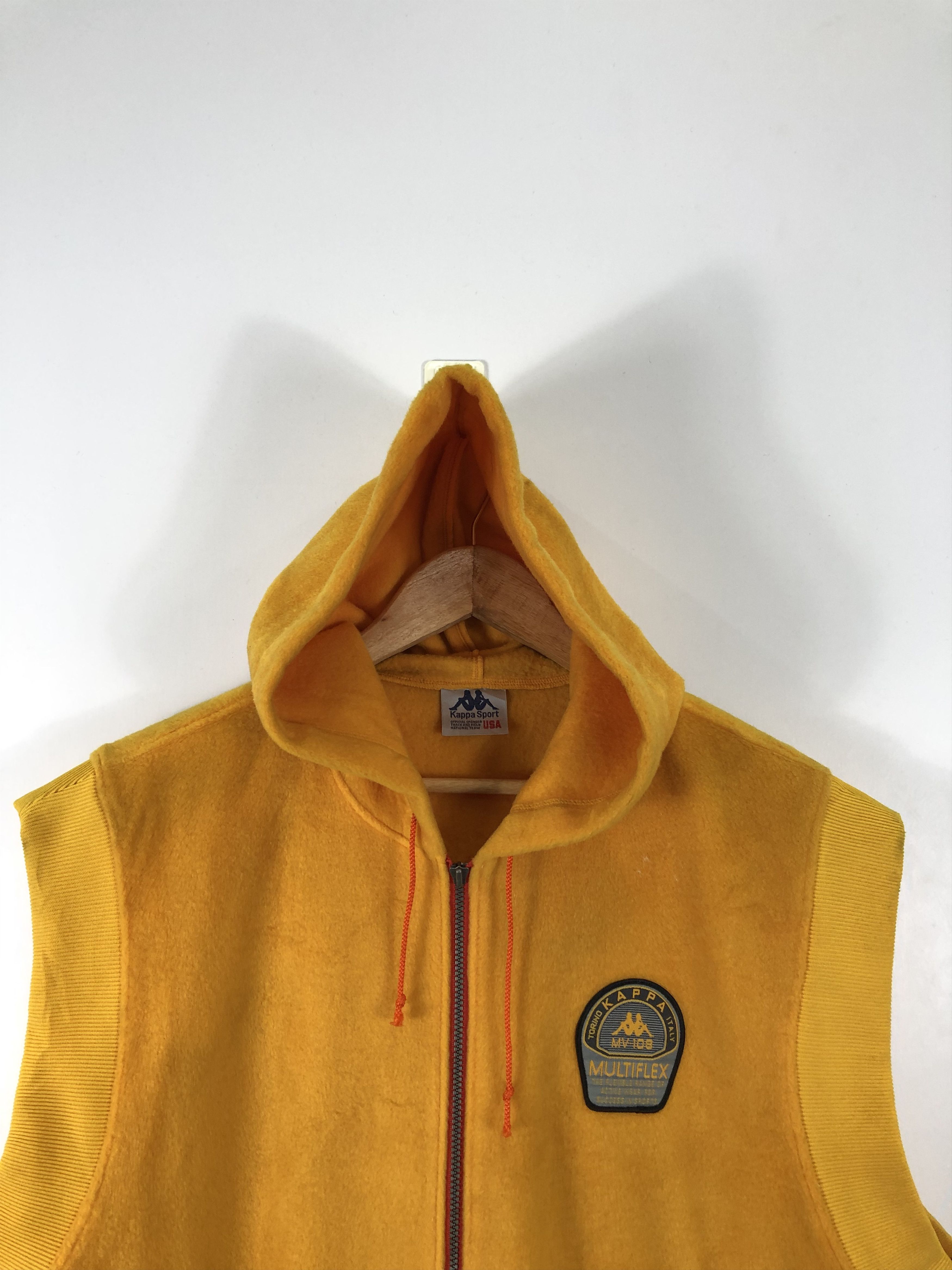 Kappa × Vintage Vintage 90s Kappa Sleeveless Hoodie Size US L / EU 52-54 / 3 - 2 Thumbnail