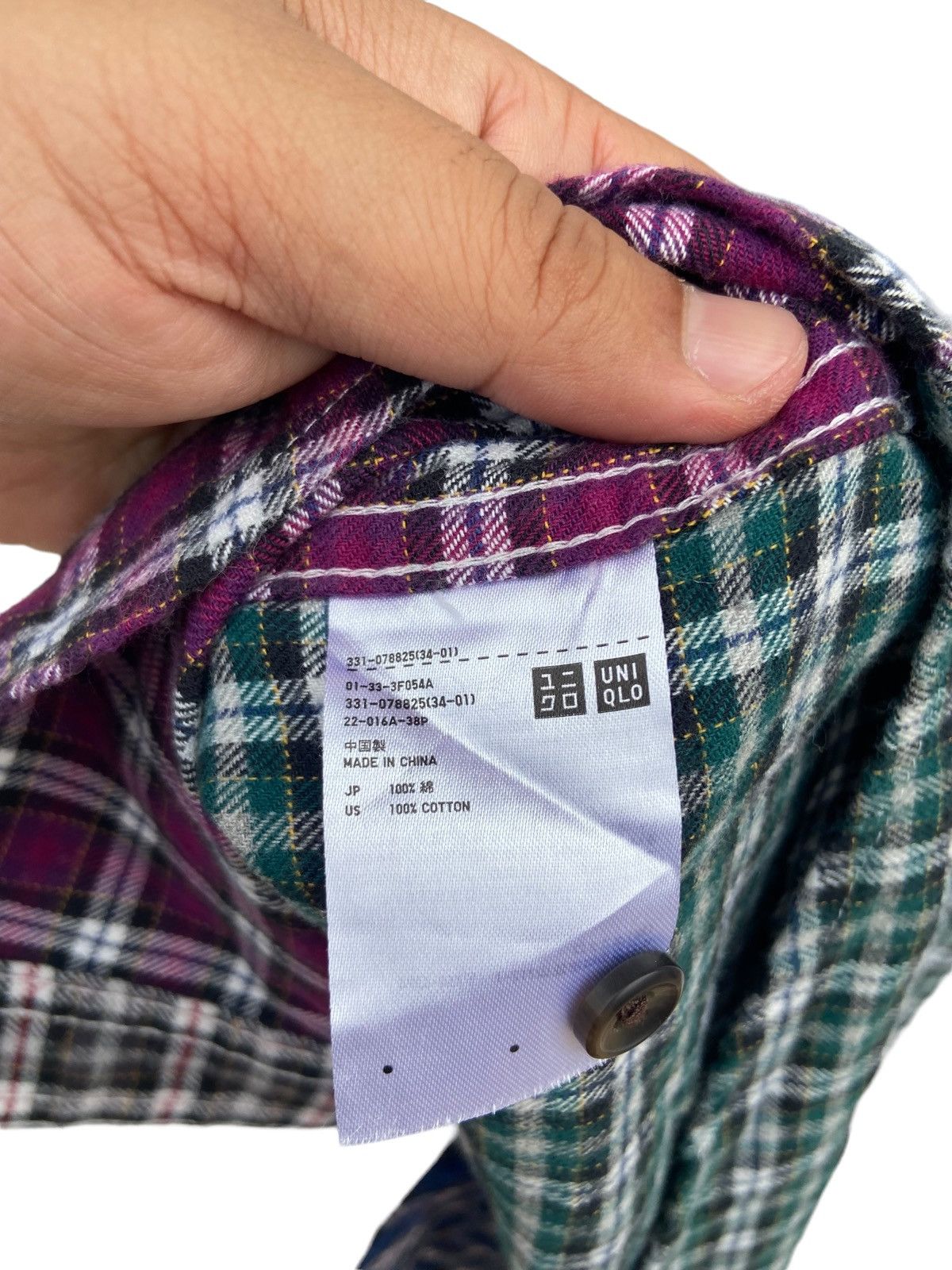 Japanese Brand × Uniqlo Uniqlo Multi Color Flannel Size US M / EU 48-50 / 2 - 6 Thumbnail