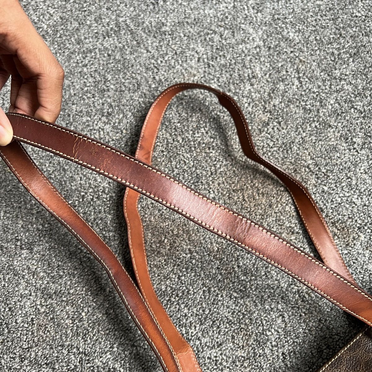 Celine × Hedi Slimane Authentic Celine Triomphe Monogram Shoulder Bag Size ONE SIZE - 21 Thumbnail