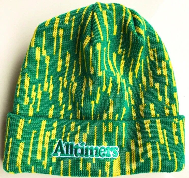 Alltimers × Vintage Alltimers Beanie GREEN Size ONE SIZE - 1 Thumbnail