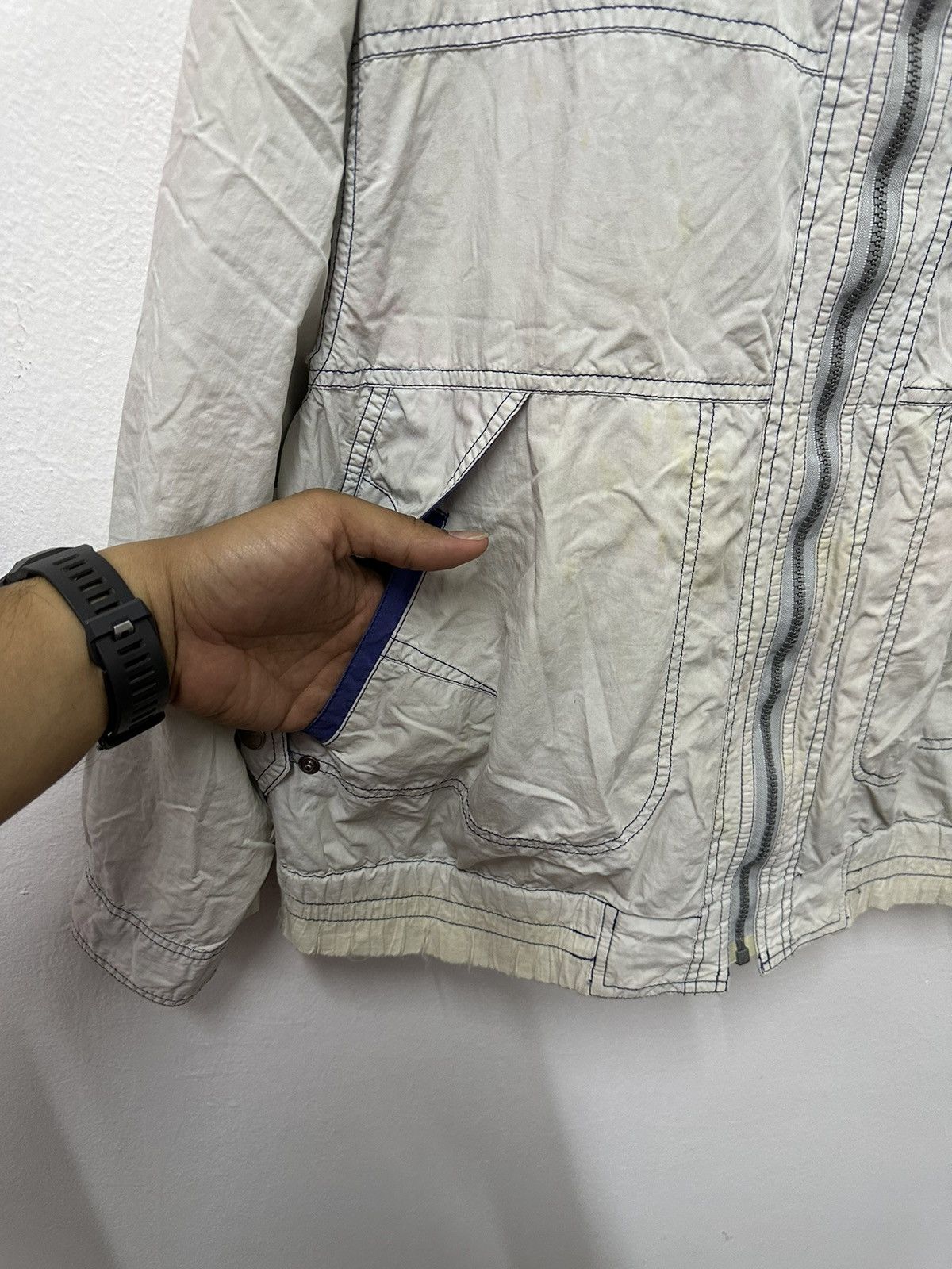 Japanese Brand × Vintage Vintage Torino Club Moving Spirit Sky Jacket Size US L / EU 52-54 / 3 - 4 Thumbnail