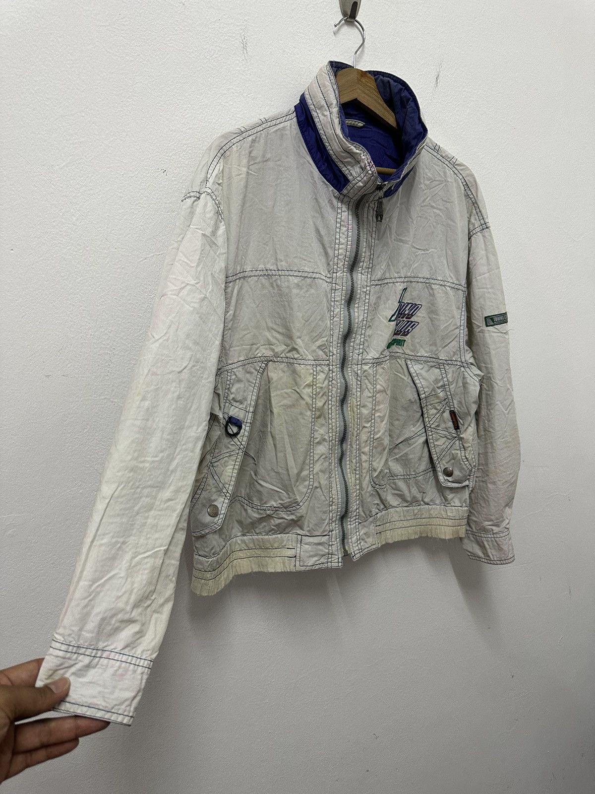 Japanese Brand × Vintage Vintage Torino Club Moving Spirit Sky Jacket Size US L / EU 52-54 / 3 - 9 Thumbnail