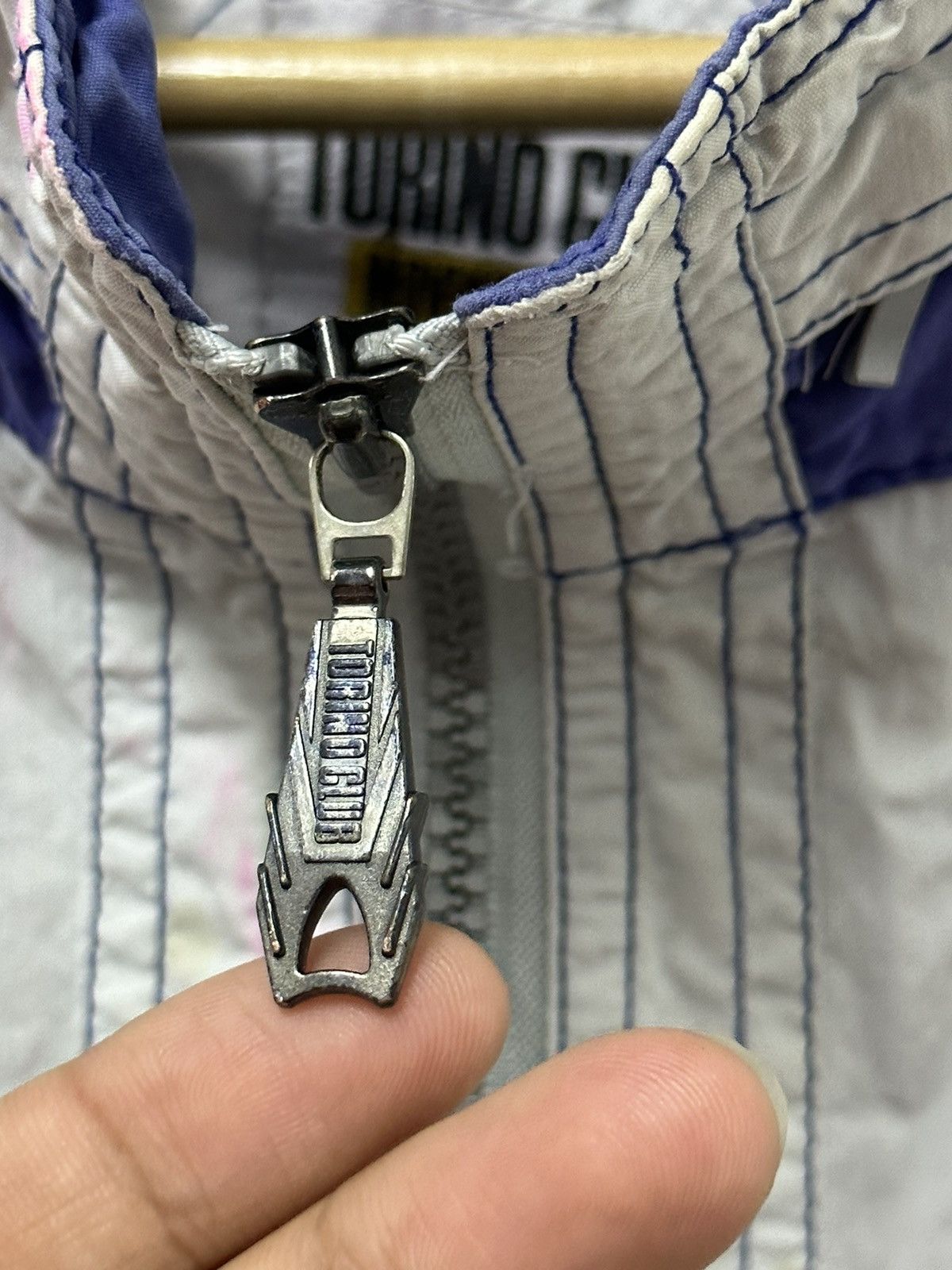 Japanese Brand × Vintage Vintage Torino Club Moving Spirit Sky Jacket Size US L / EU 52-54 / 3 - 8 Thumbnail