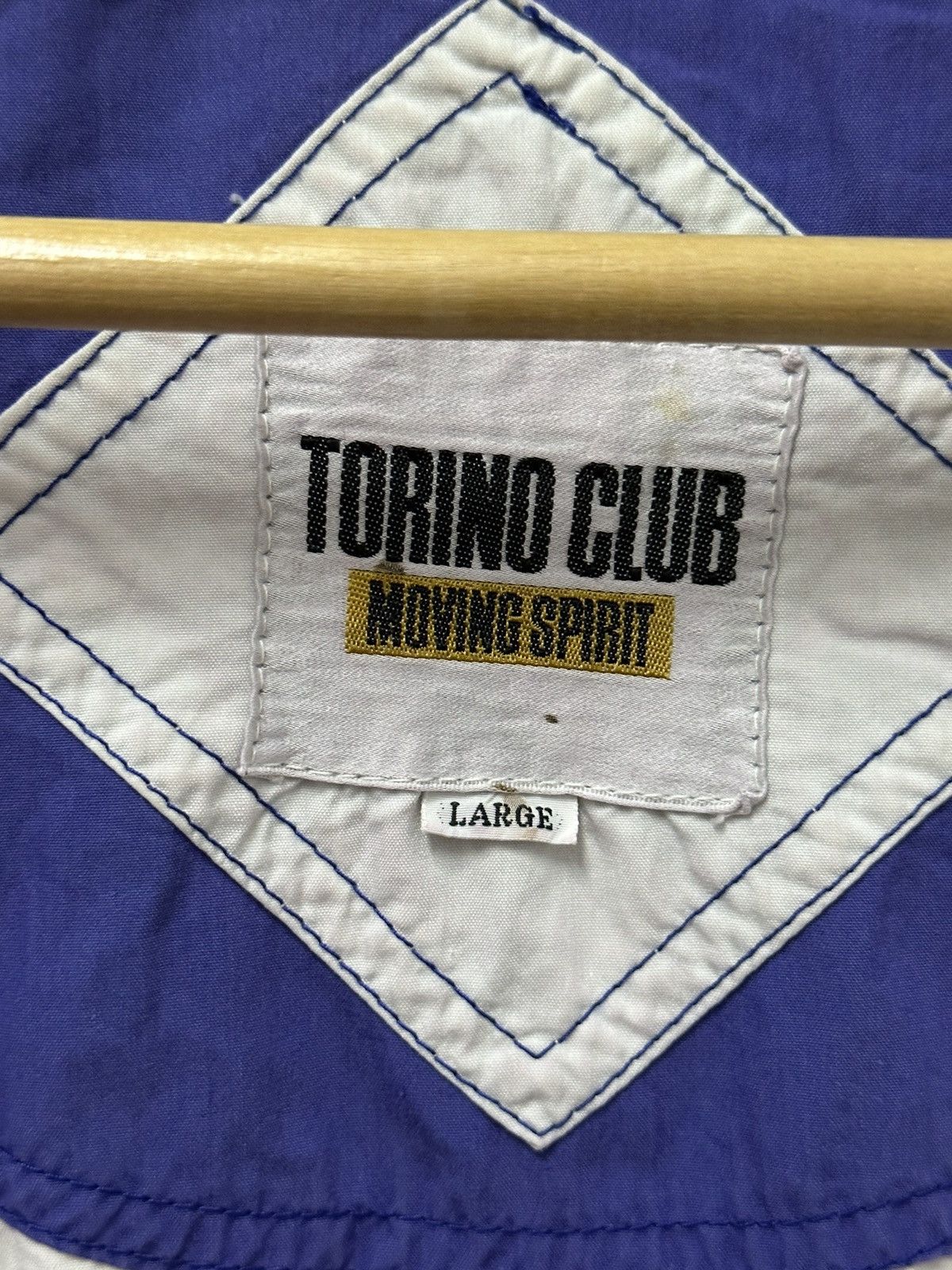 Japanese Brand × Vintage Vintage Torino Club Moving Spirit Sky Jacket Size US L / EU 52-54 / 3 - 12 Thumbnail