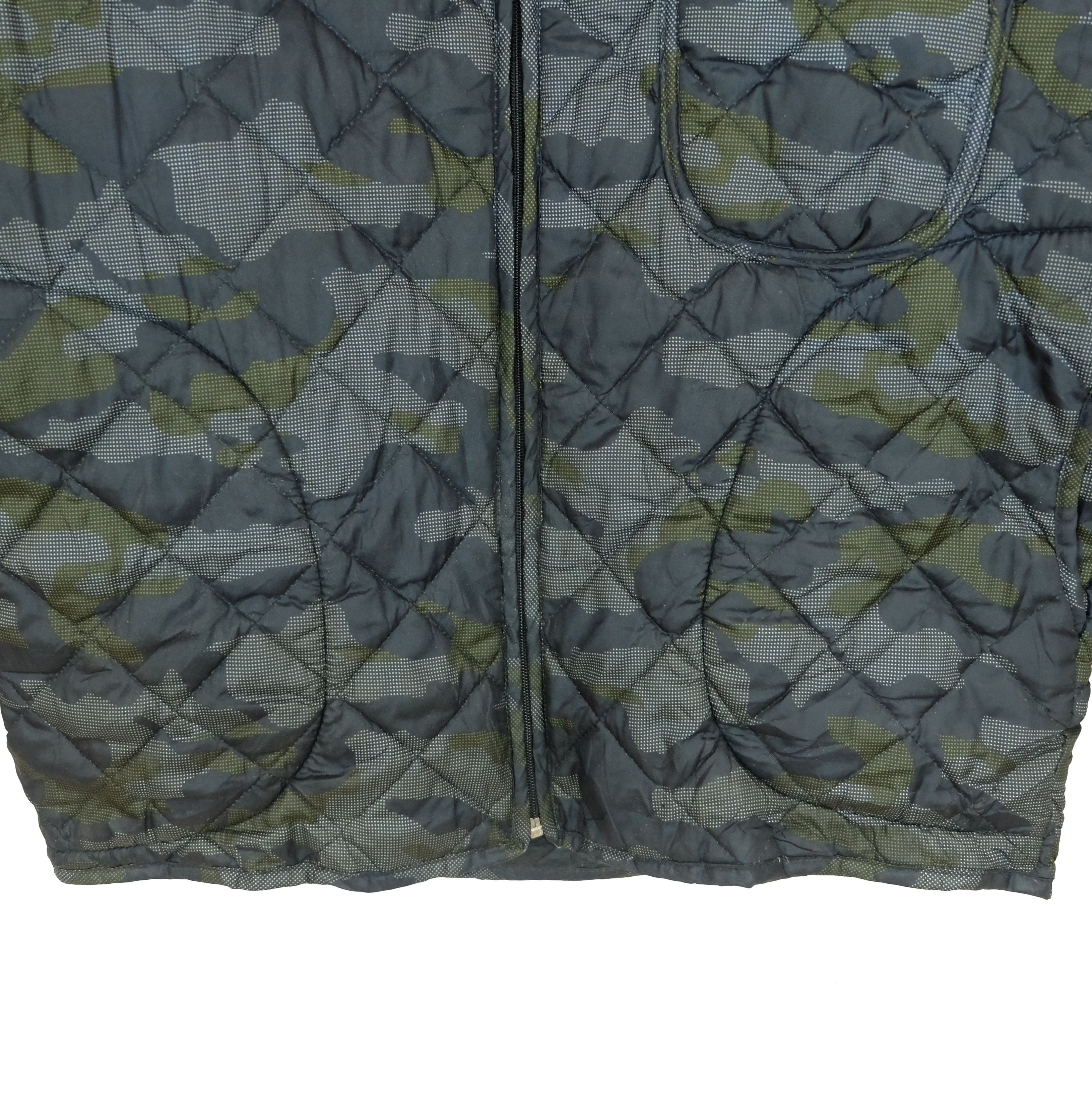Japanese Brand MILITARY Army Camouflage Puffer Jacket Size US L / EU 52-54 / 3 - 4 Thumbnail